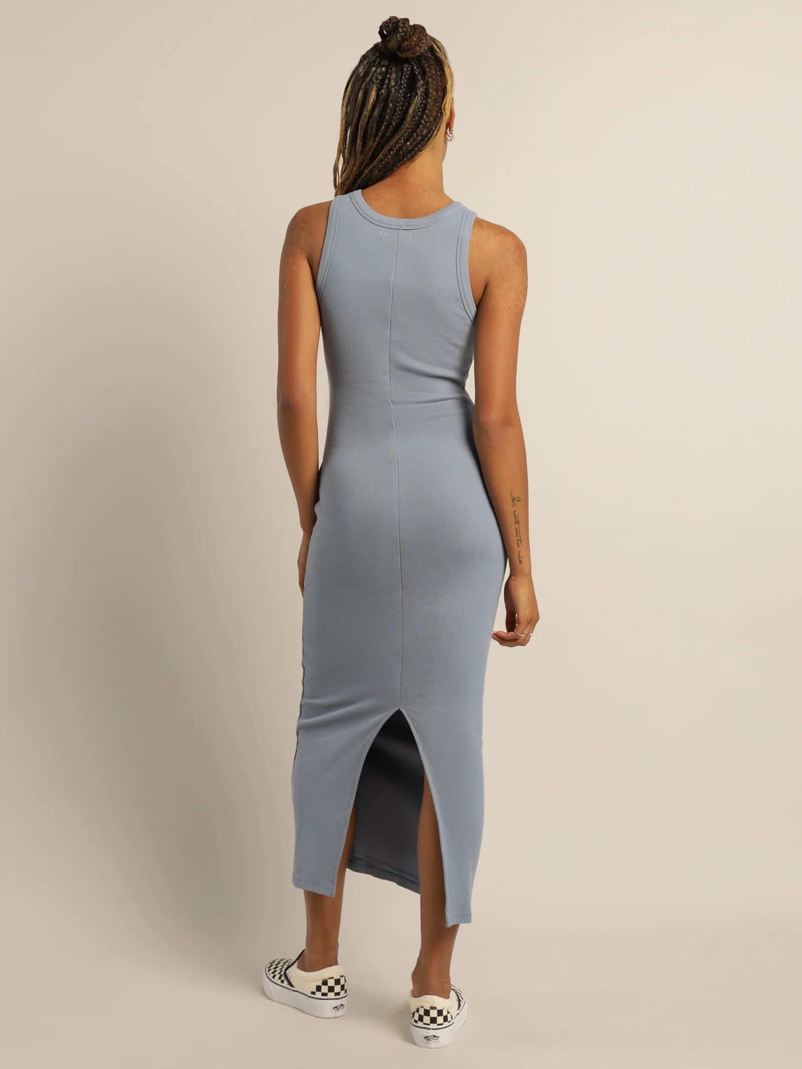 Milan Rib Maxi Dress - Image 6