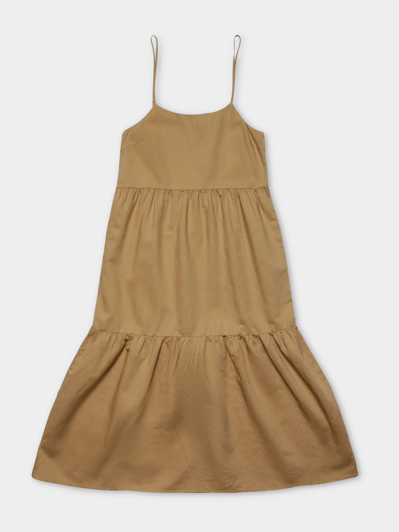 Miles Linen Midi Dress - Image 8
