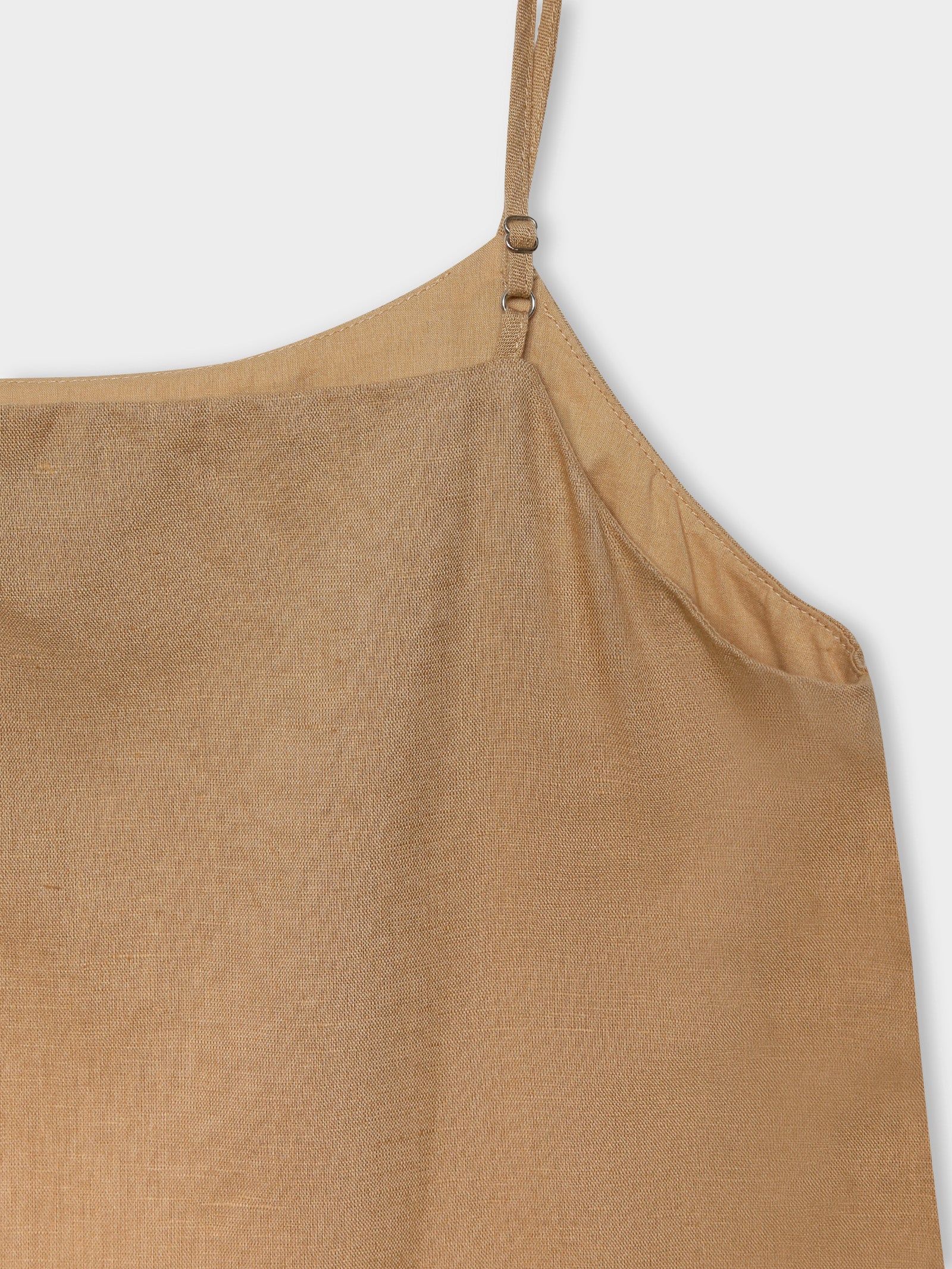 Miles Linen Midi Dress - Image 9