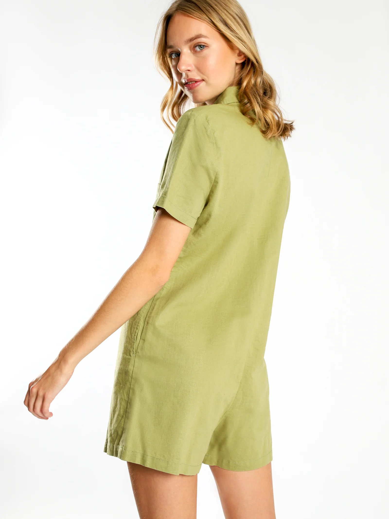 Mina Linen Playsuit - Image 5