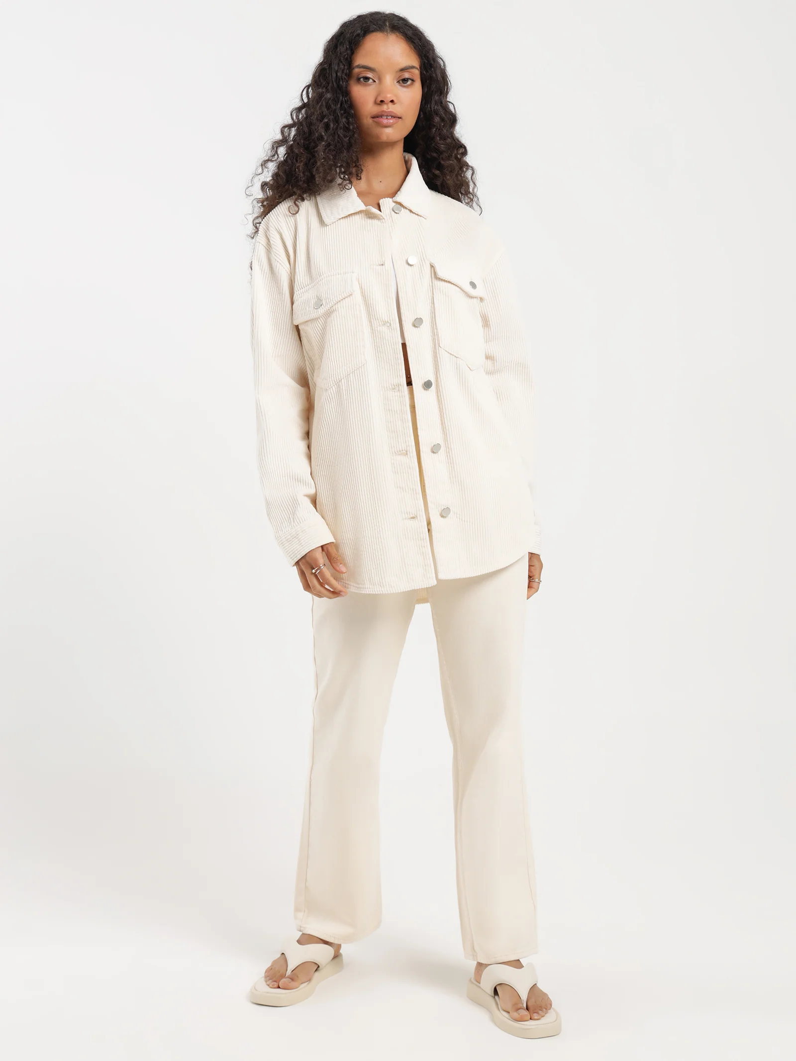 Minerva Corduroy Shacket - Image 3