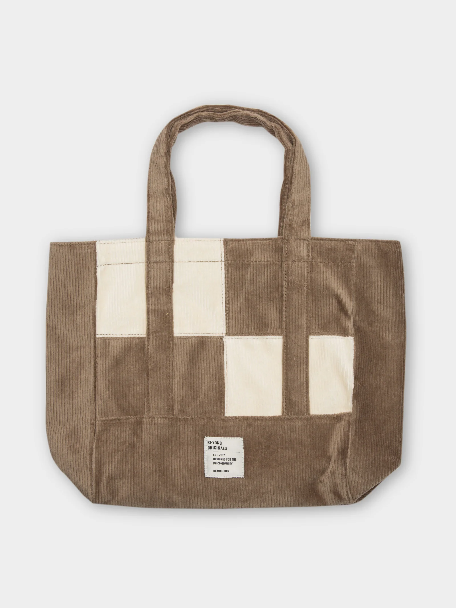 Mini Cord Patch Tote Bag - Image 3
