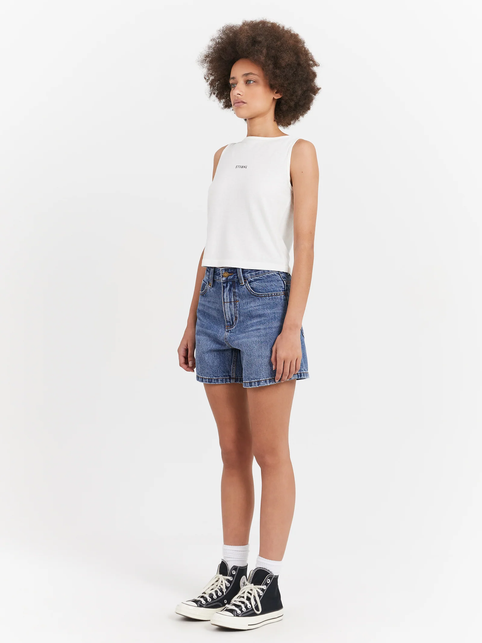 Minimal Thrills Hemp Boat Neck Tank - Image 4
