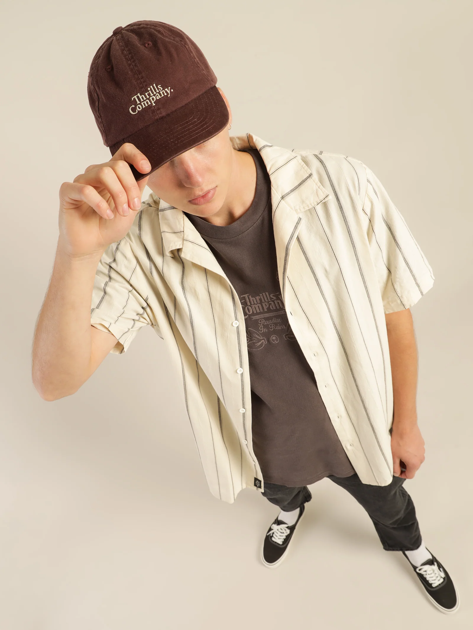 Minimal Thrills Jacquard Short Sleeve Shirt - Image 4