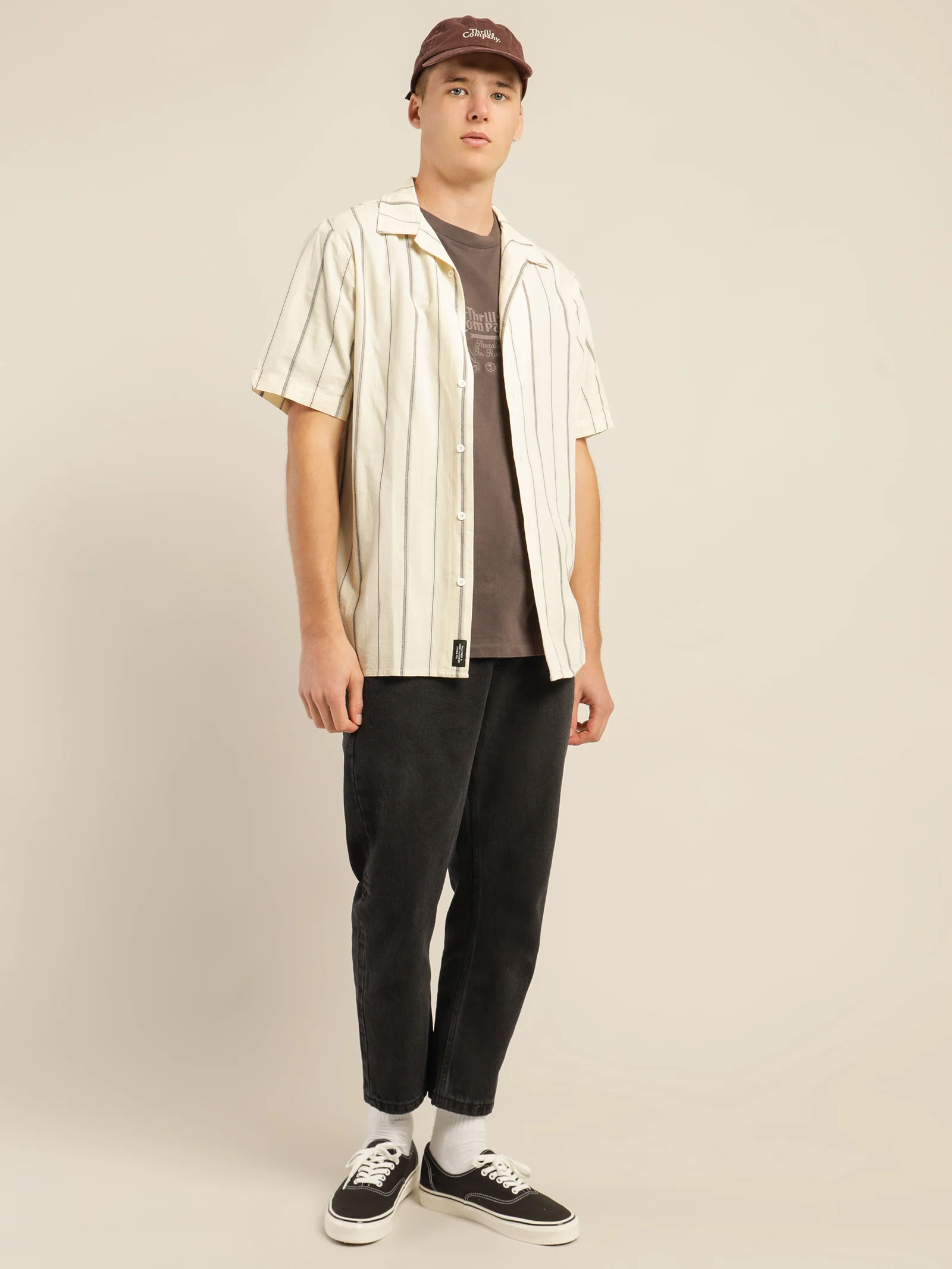 Minimal Thrills Jacquard Short Sleeve Shirt - Image 5