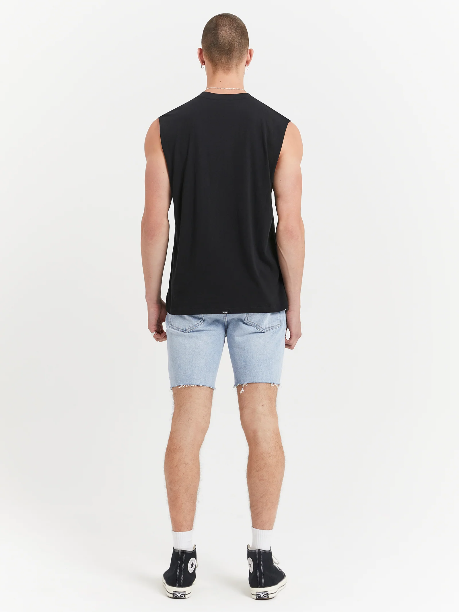 Minimal Thrills Merch Fit Muscle T-Shirt - Image 5