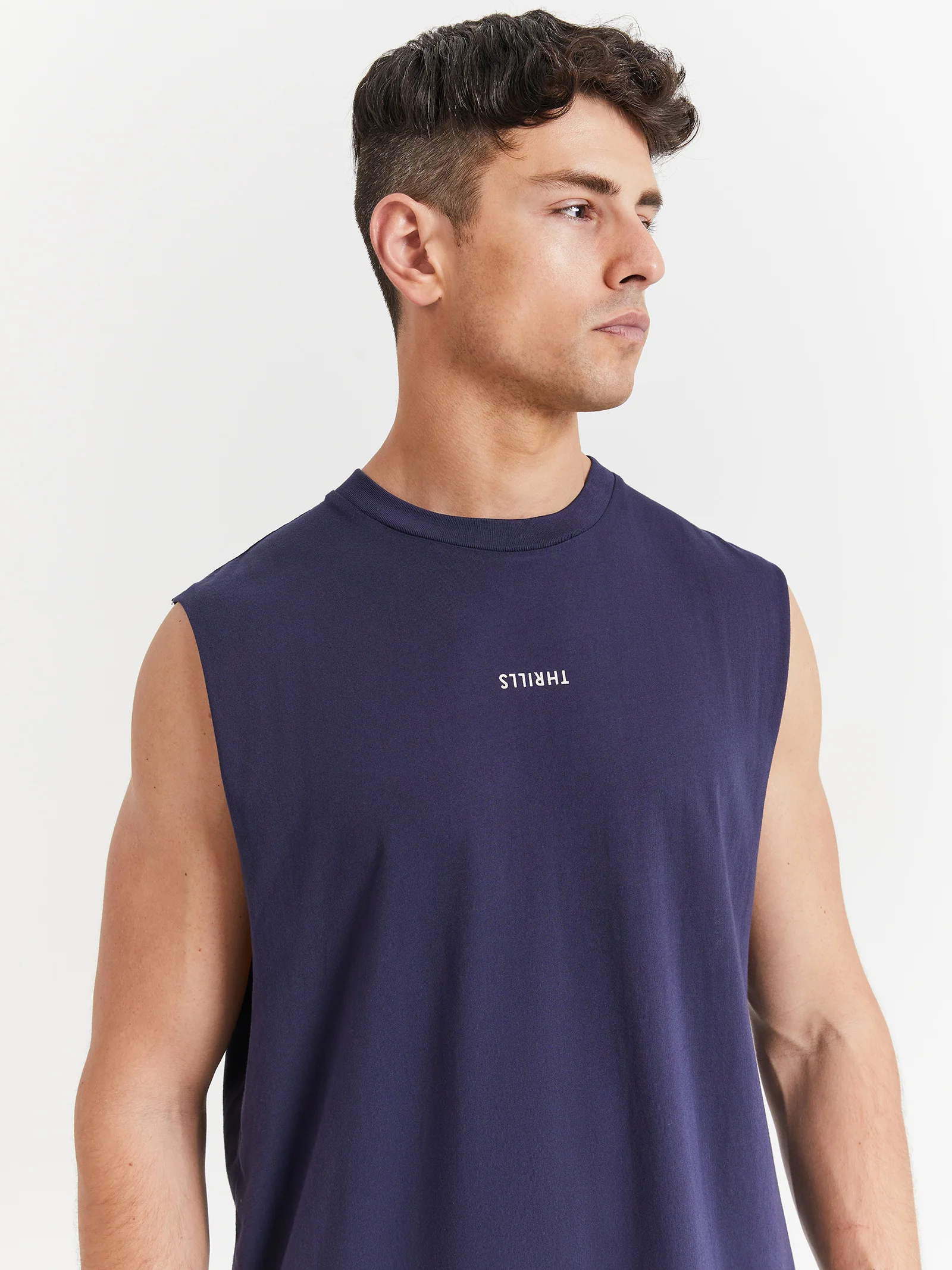 Minimal Thrills Merch Fit Muscle Tank - Image 3