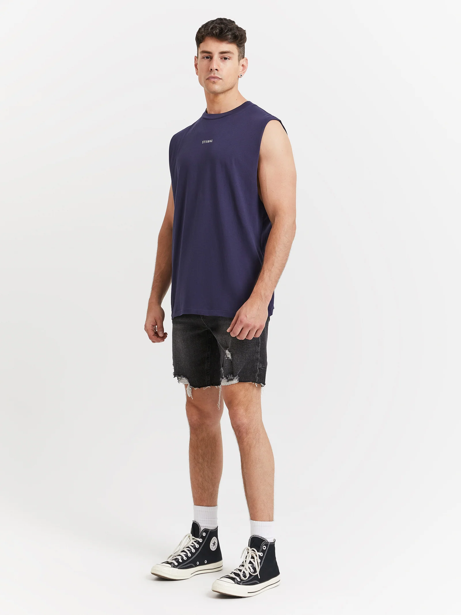 Minimal Thrills Merch Fit Muscle Tank - Image 4