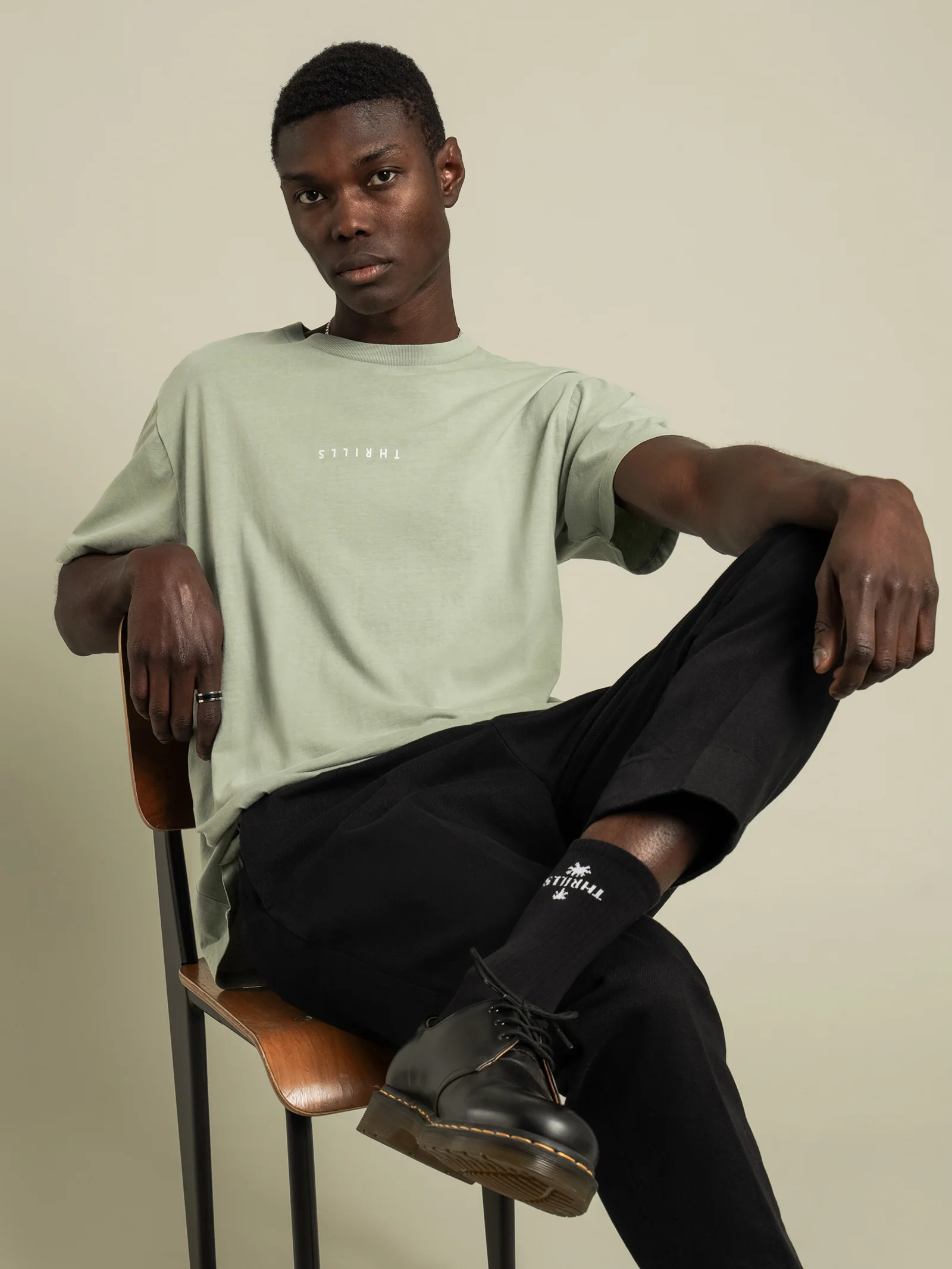 Minimal Thrills Merch Fit T-Shirt - Image 4