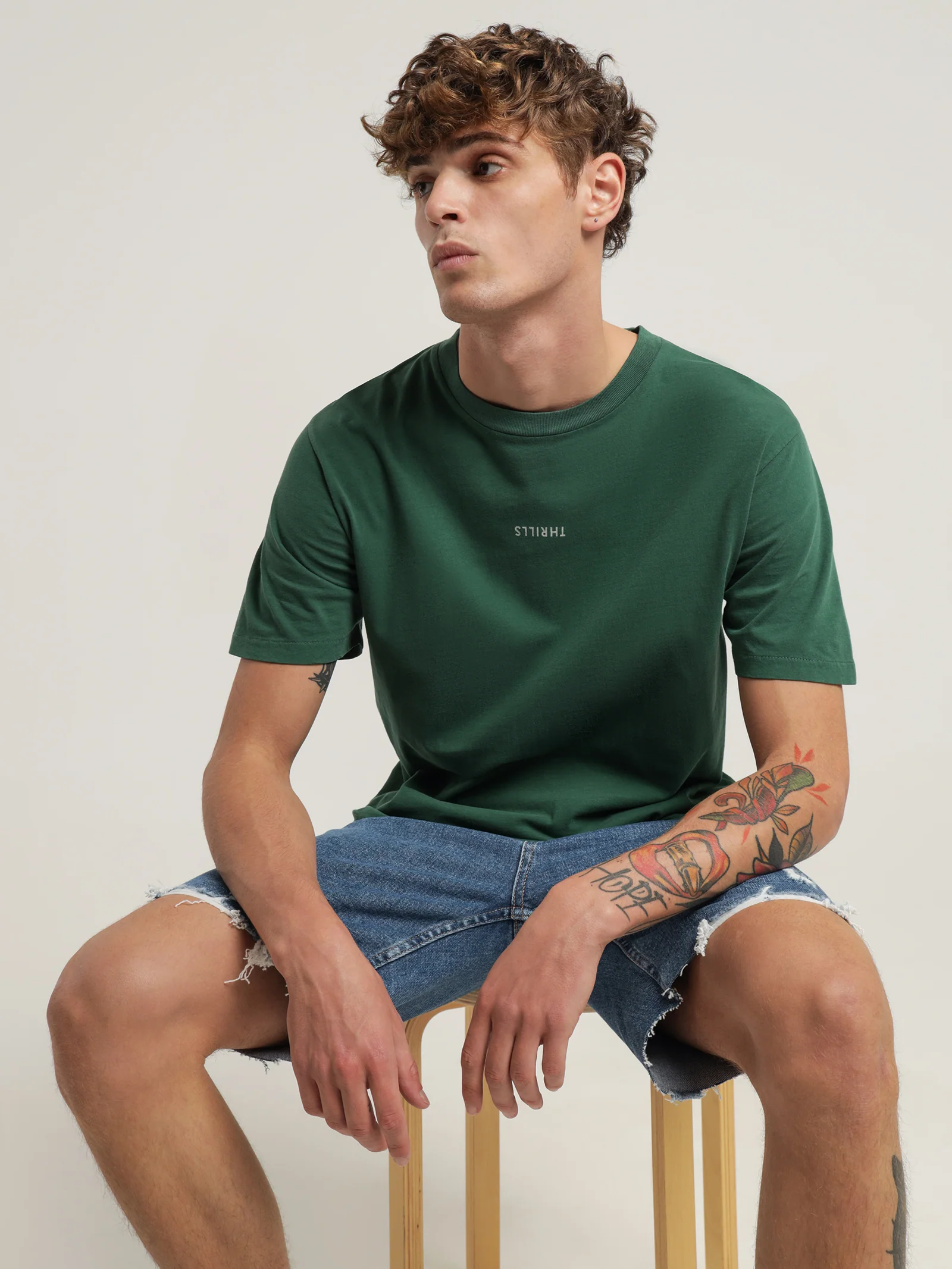 Minimal Thrills Merch Fit T-Shirt - Image 2