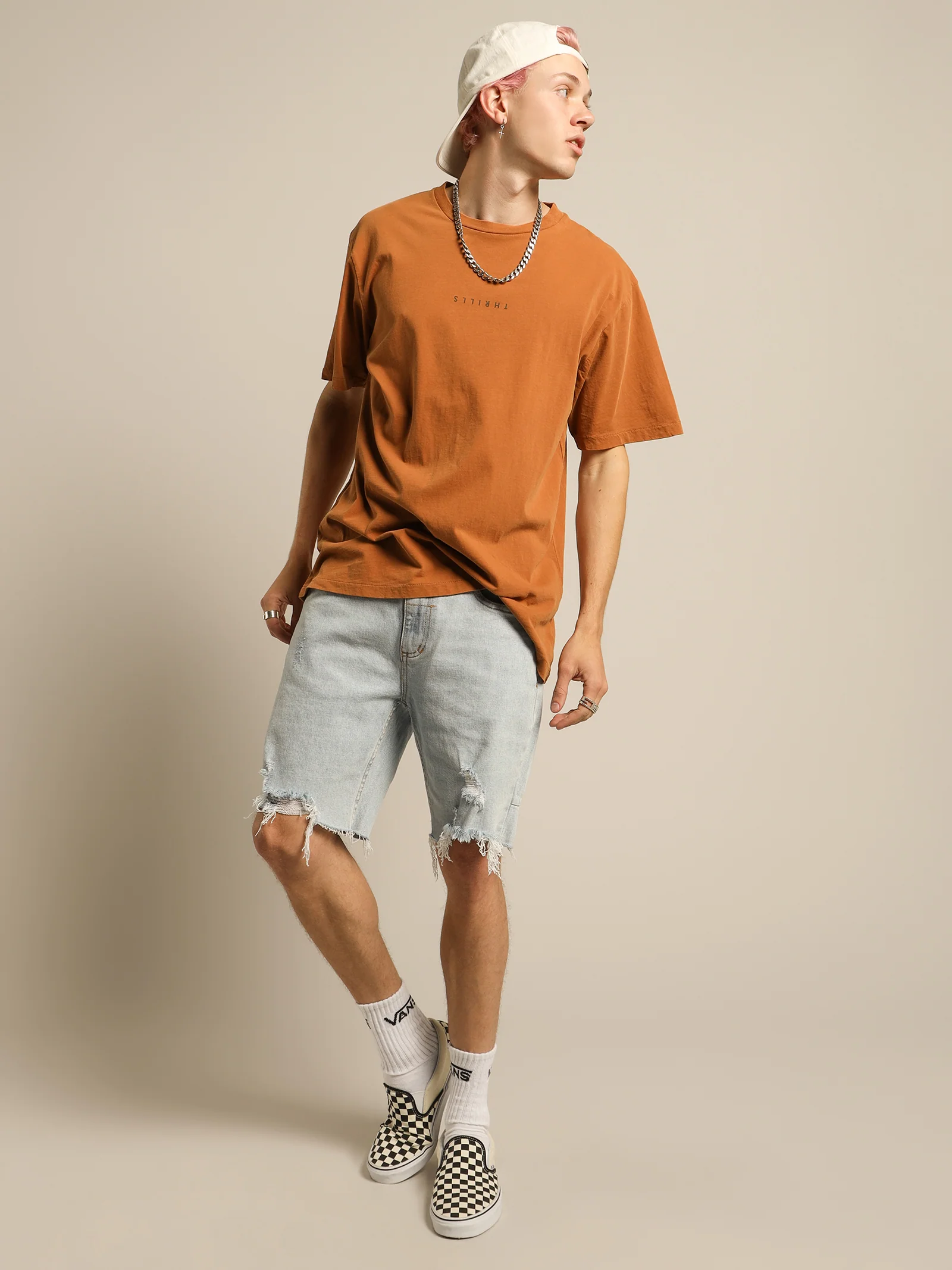 Minimal Thrills Merch Fit T-Shirt - Image 4