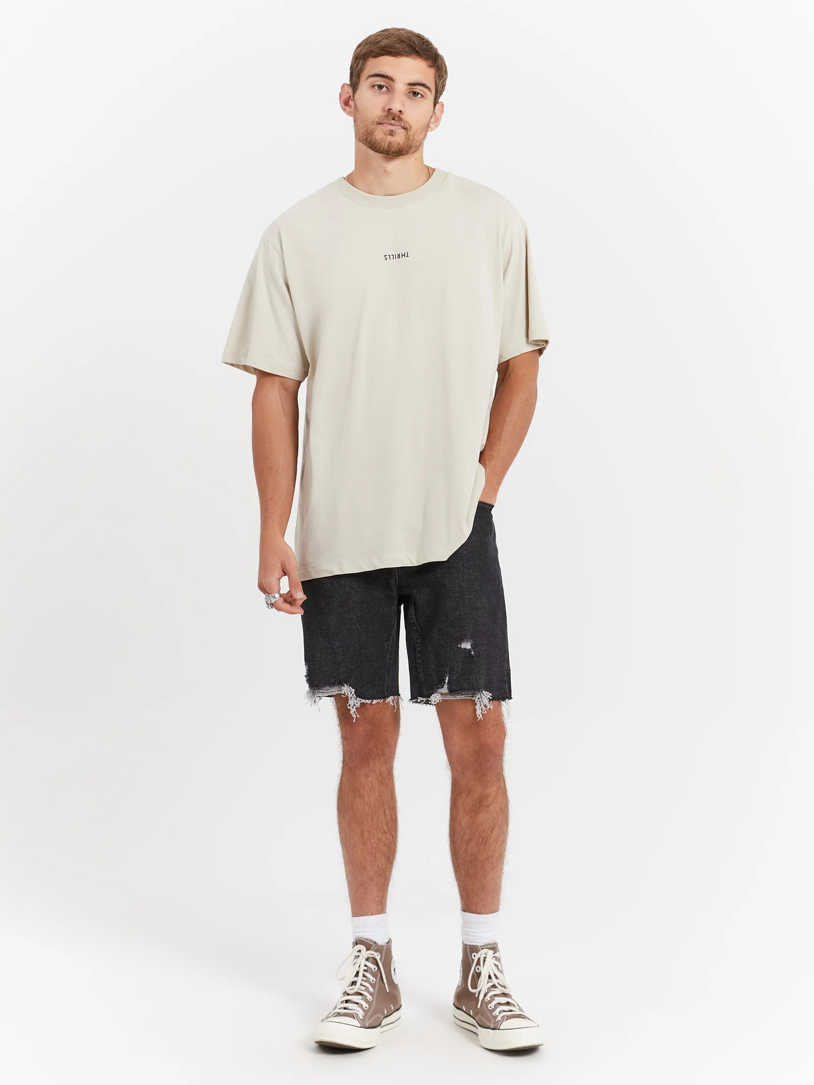 Minimal Thrills Merch Fit T-Shirt - Image 2