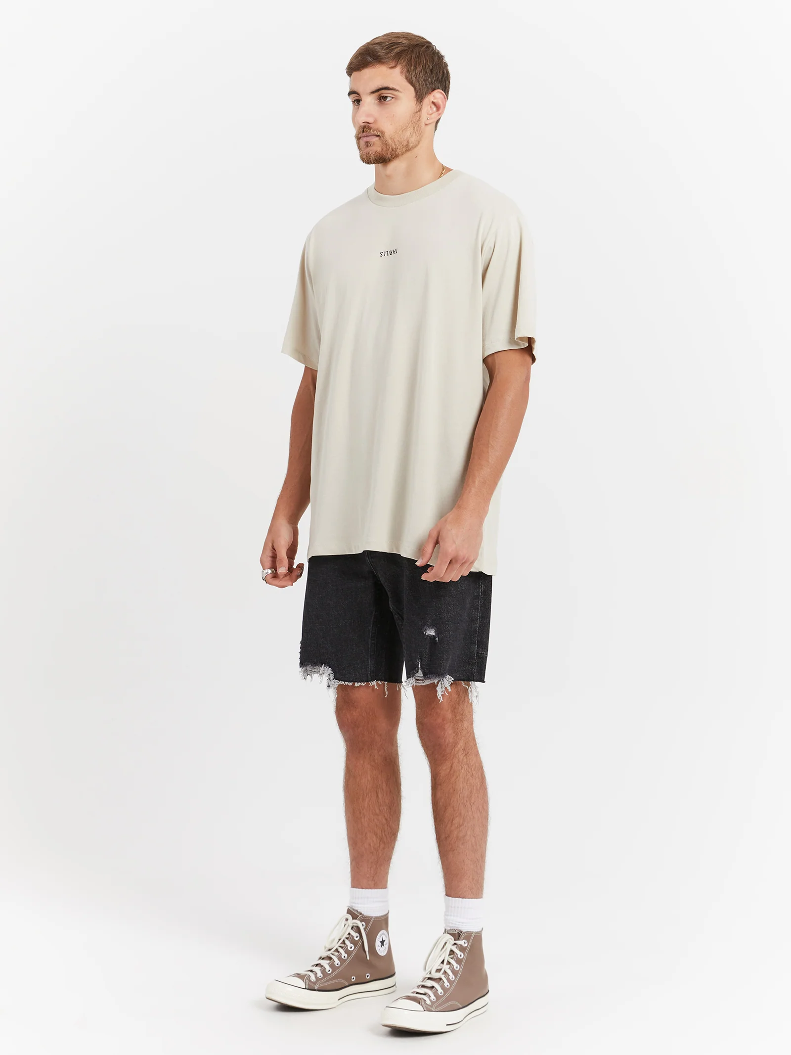 Minimal Thrills Merch Fit T-Shirt - Image 4