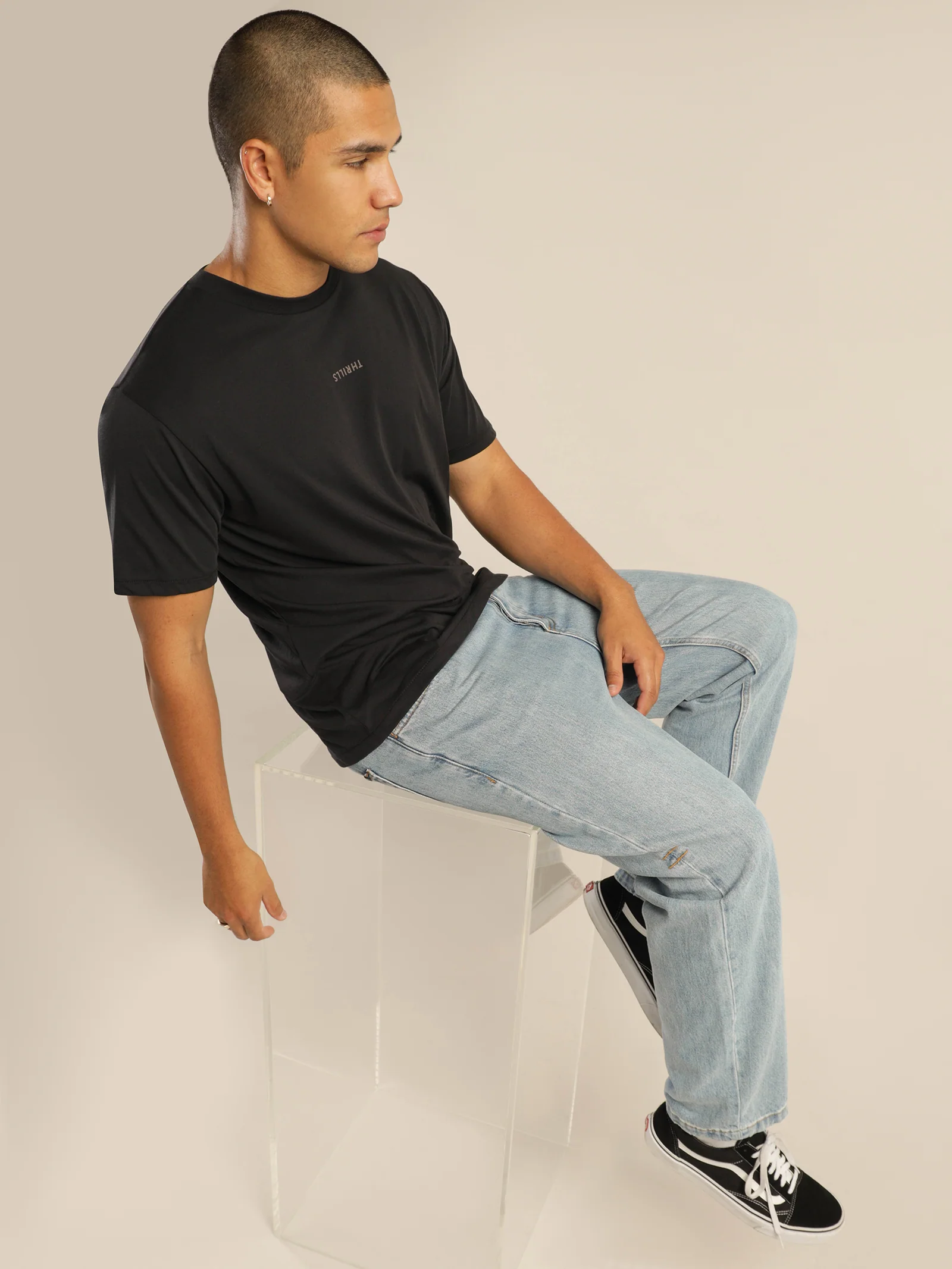 Minimal Thrills Merch Fit T-Shirt - Image 4