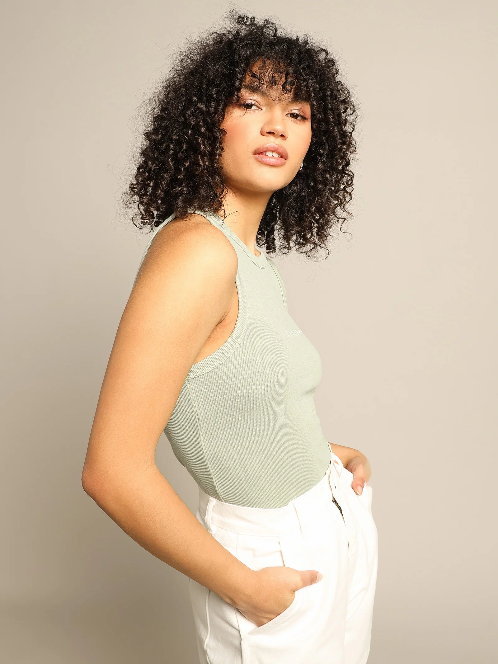 Minimal Thrills Racer Front Tank - Image 2