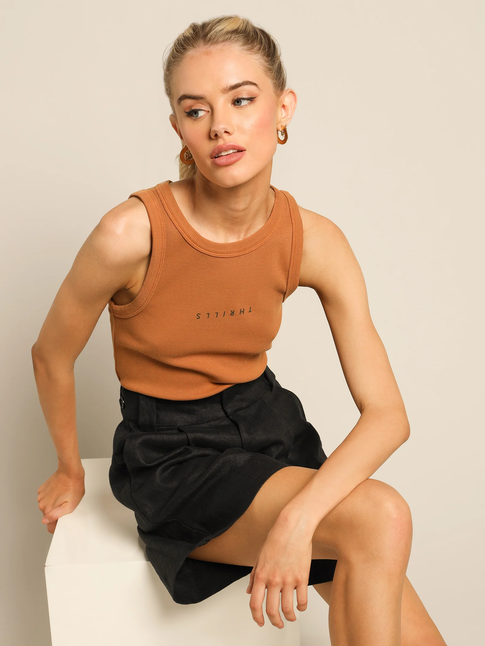 Minimal Thrills Racer Front Tank - Image 2
