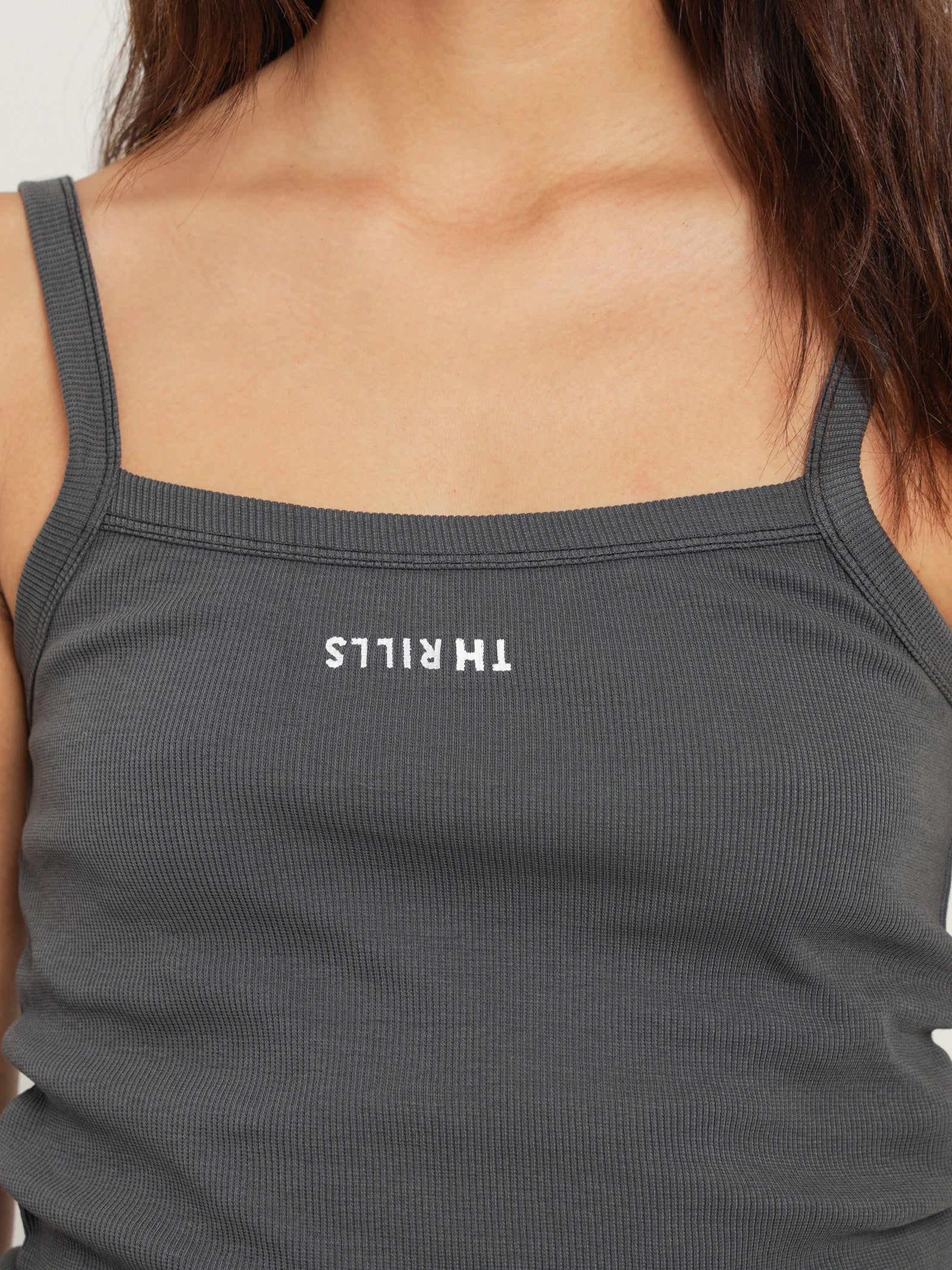 Minimal Thrills Rib Singlet - Image 5