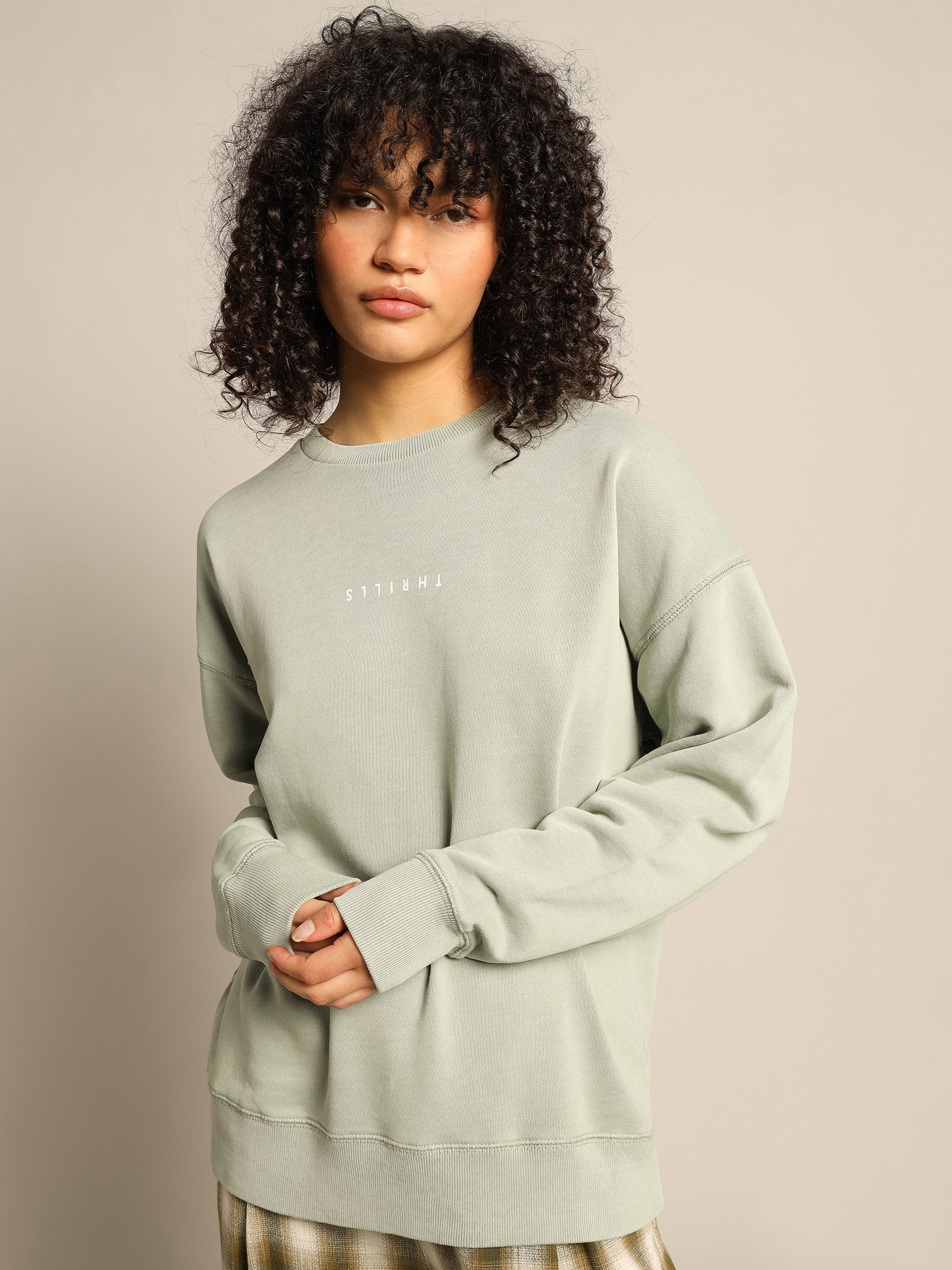 Minimal Thrills Slouch Crew