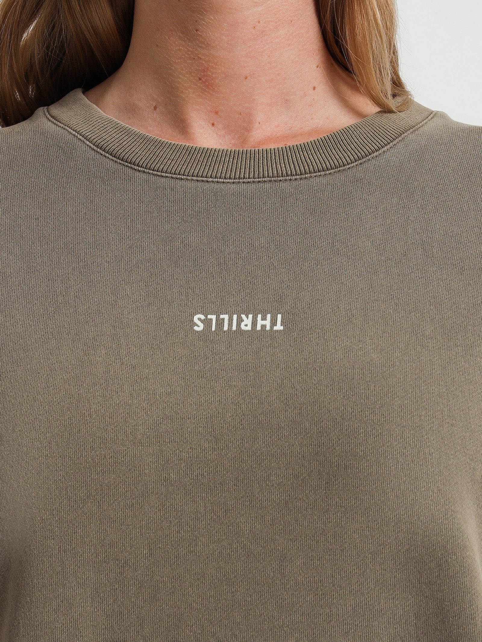 Minimal Thrills Slouch Crew Sweater - Image 3