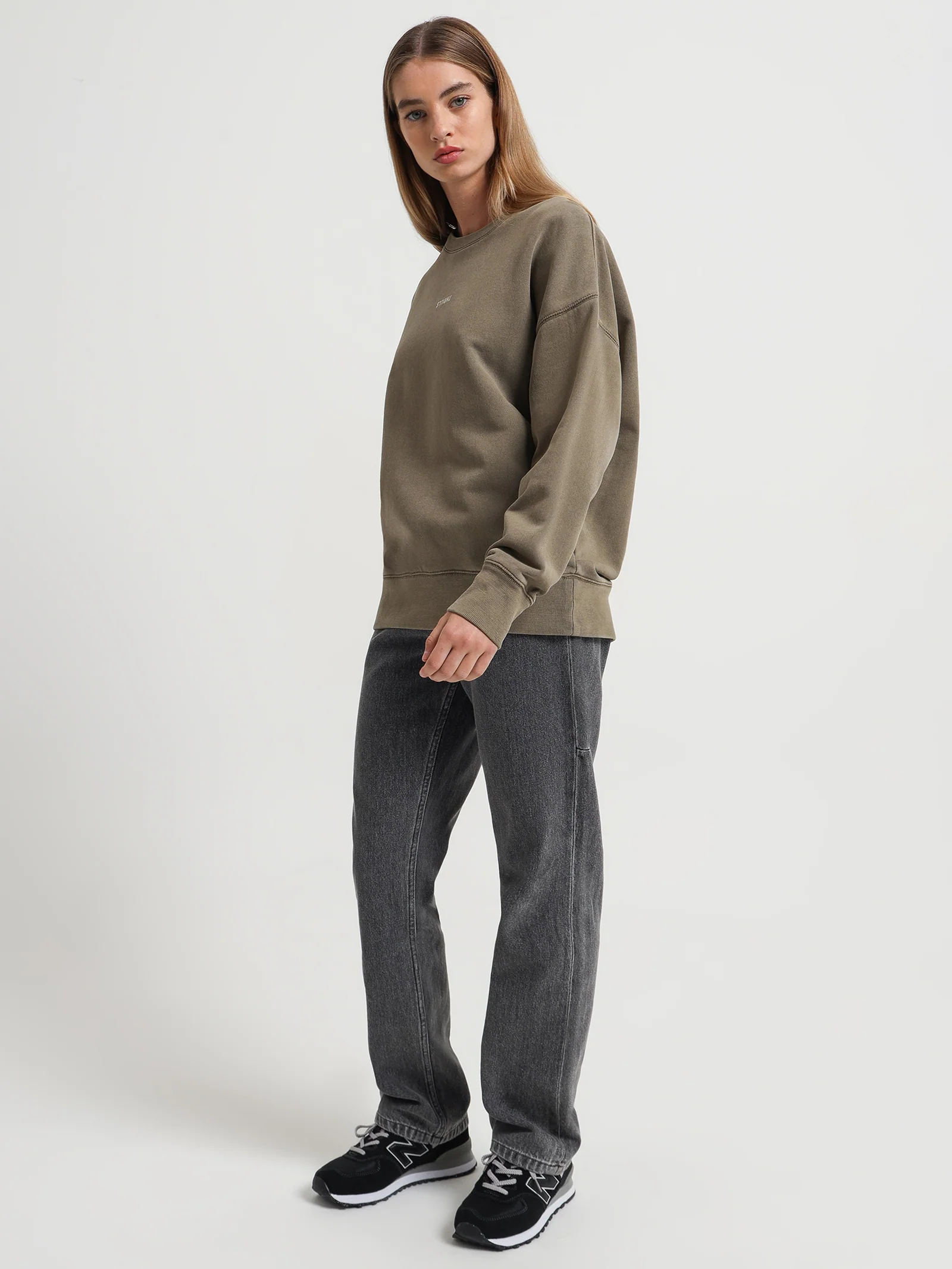 Minimal Thrills Slouch Crew Sweater - Image 4