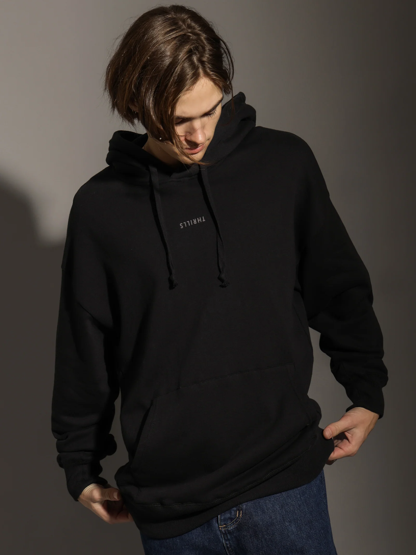 Minimal Thrills Slouch Pull On Hood - Image 2