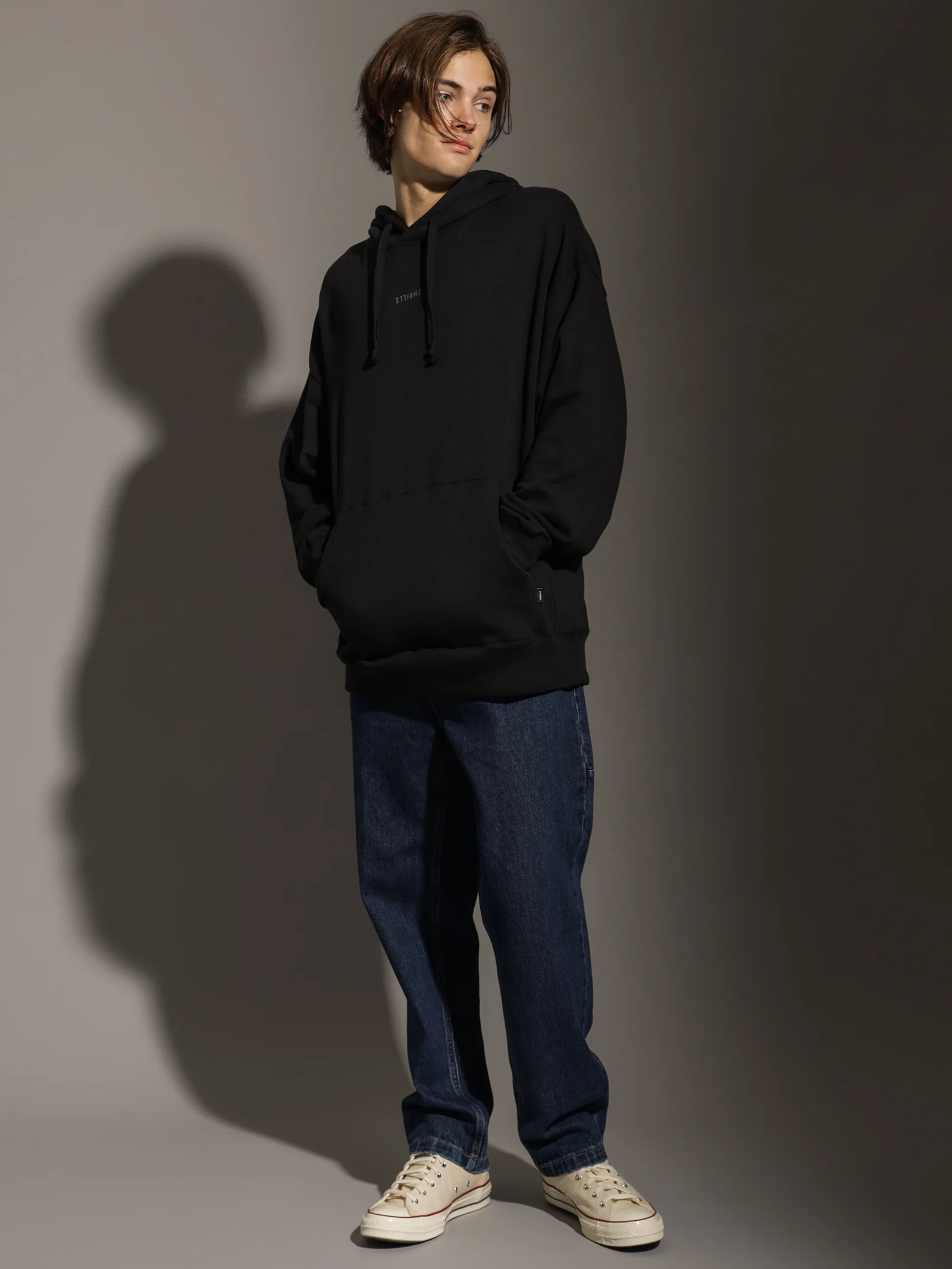 Minimal Thrills Slouch Pull On Hood - Image 3