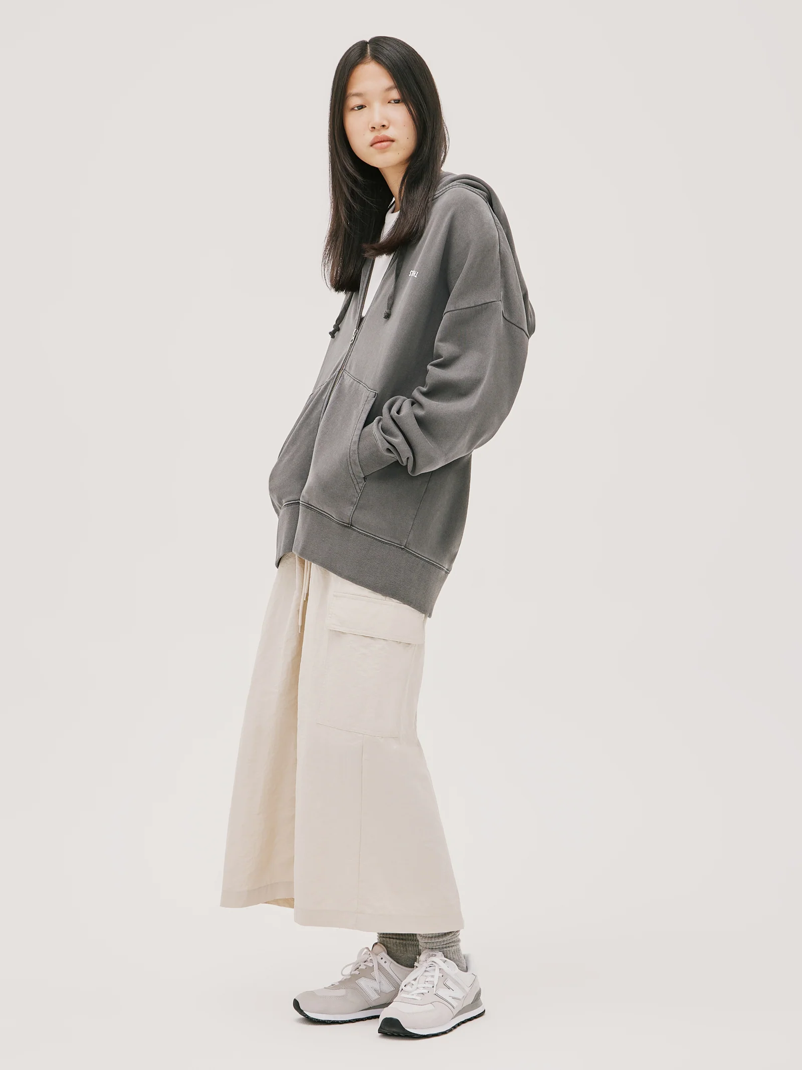 Minimal Thrills Zip Up Hood - Image 2