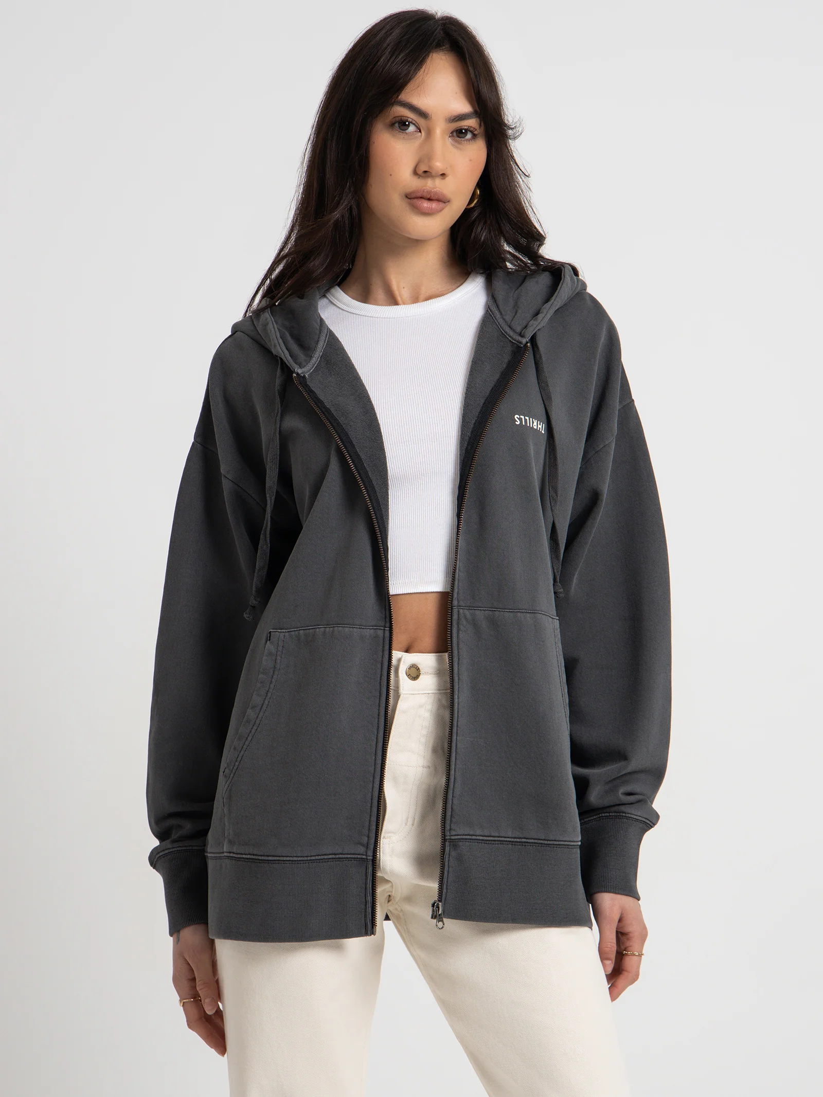 Minimal Thrills Zip Up Hood - Image 3