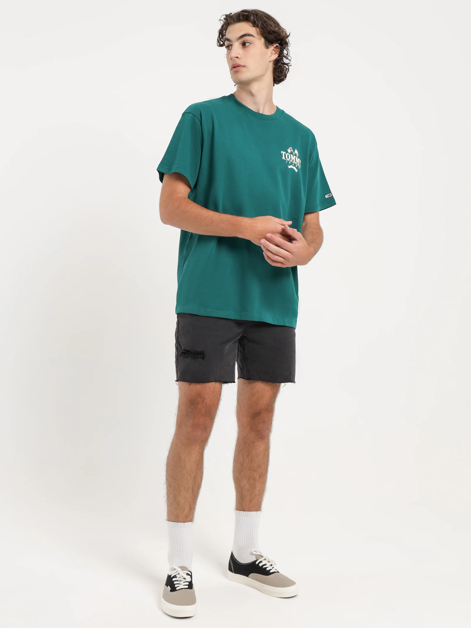 Modern Relaxed Back Logo T-Shirt - Image 2