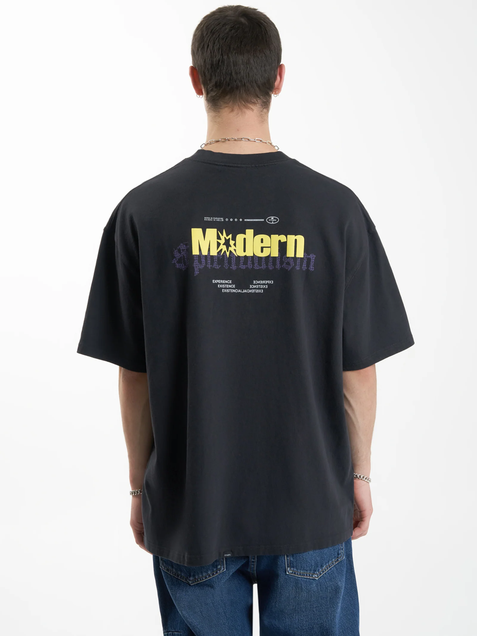 Modn Spiritualism Box Fit T-Shirt - Image 2