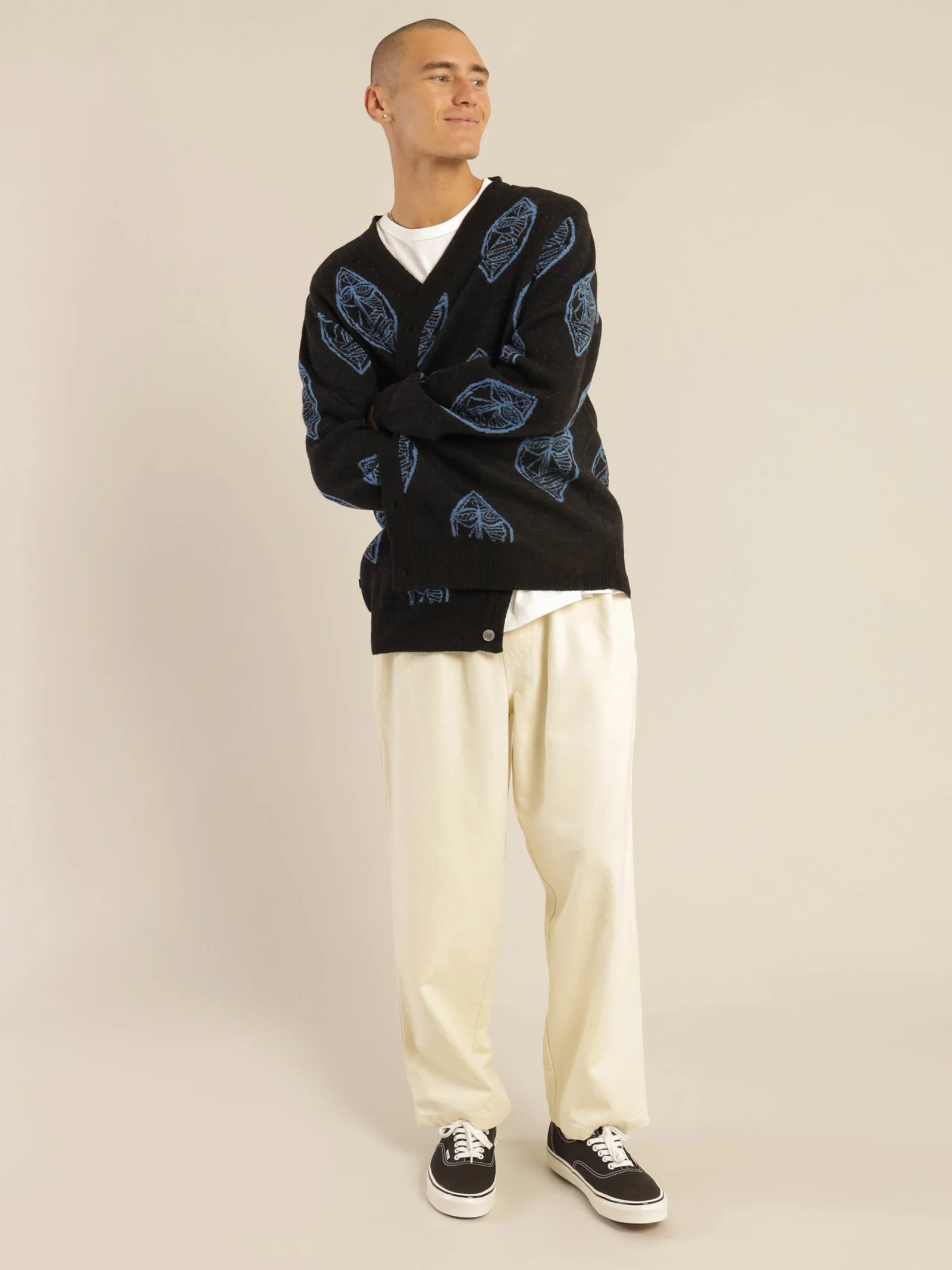 Mohair Mask Cardigan - Image 4