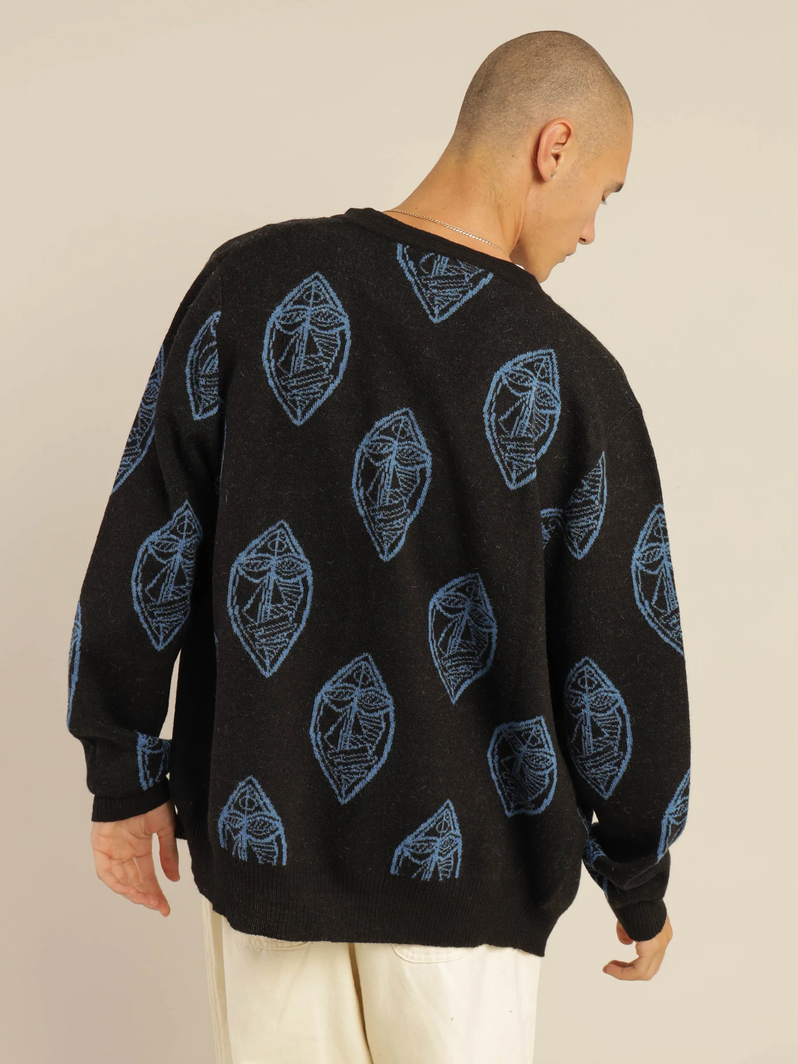 Mohair Mask Cardigan - Image 7
