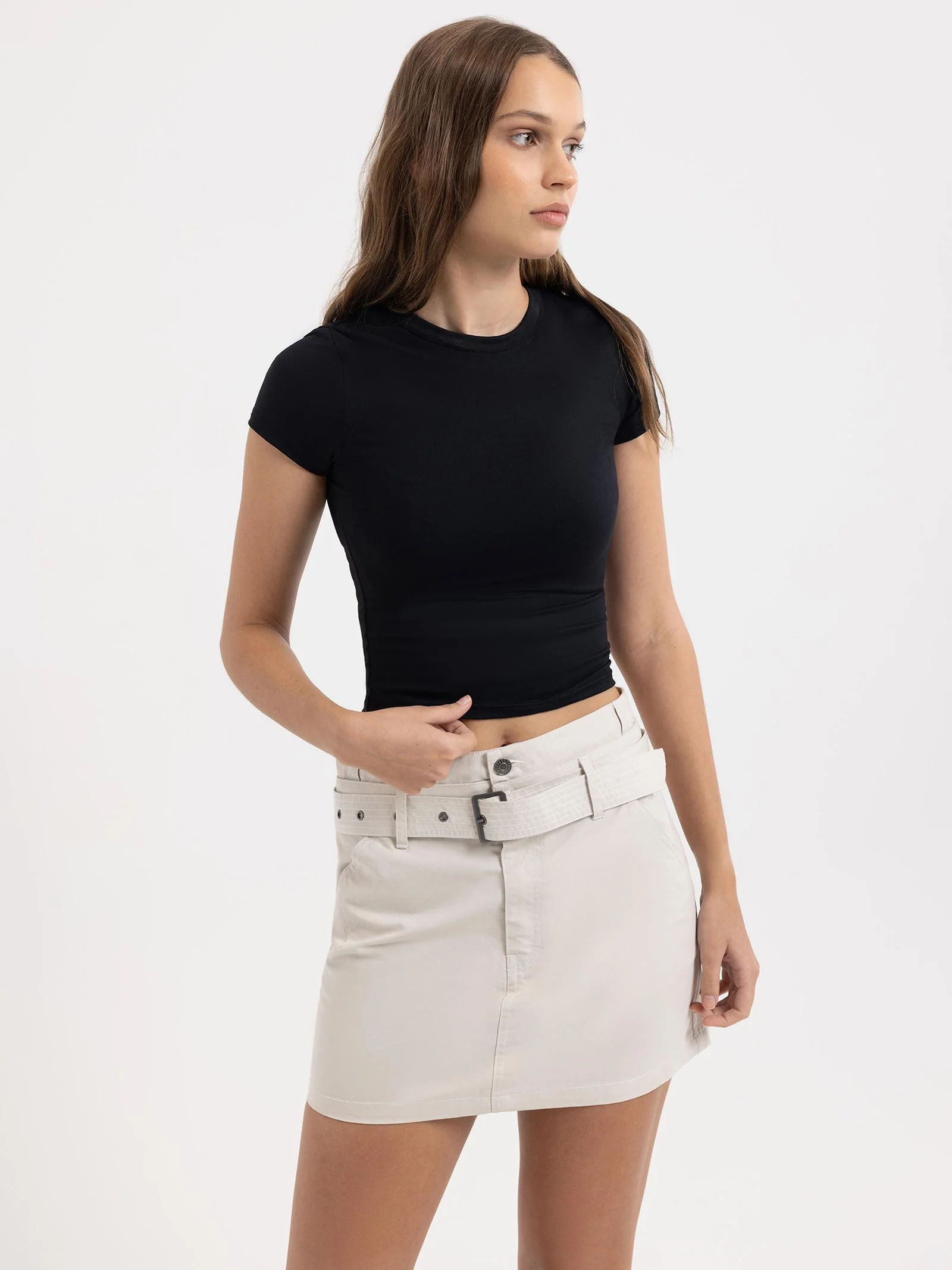 Mona Crew Neck T-Shirt - Image 2