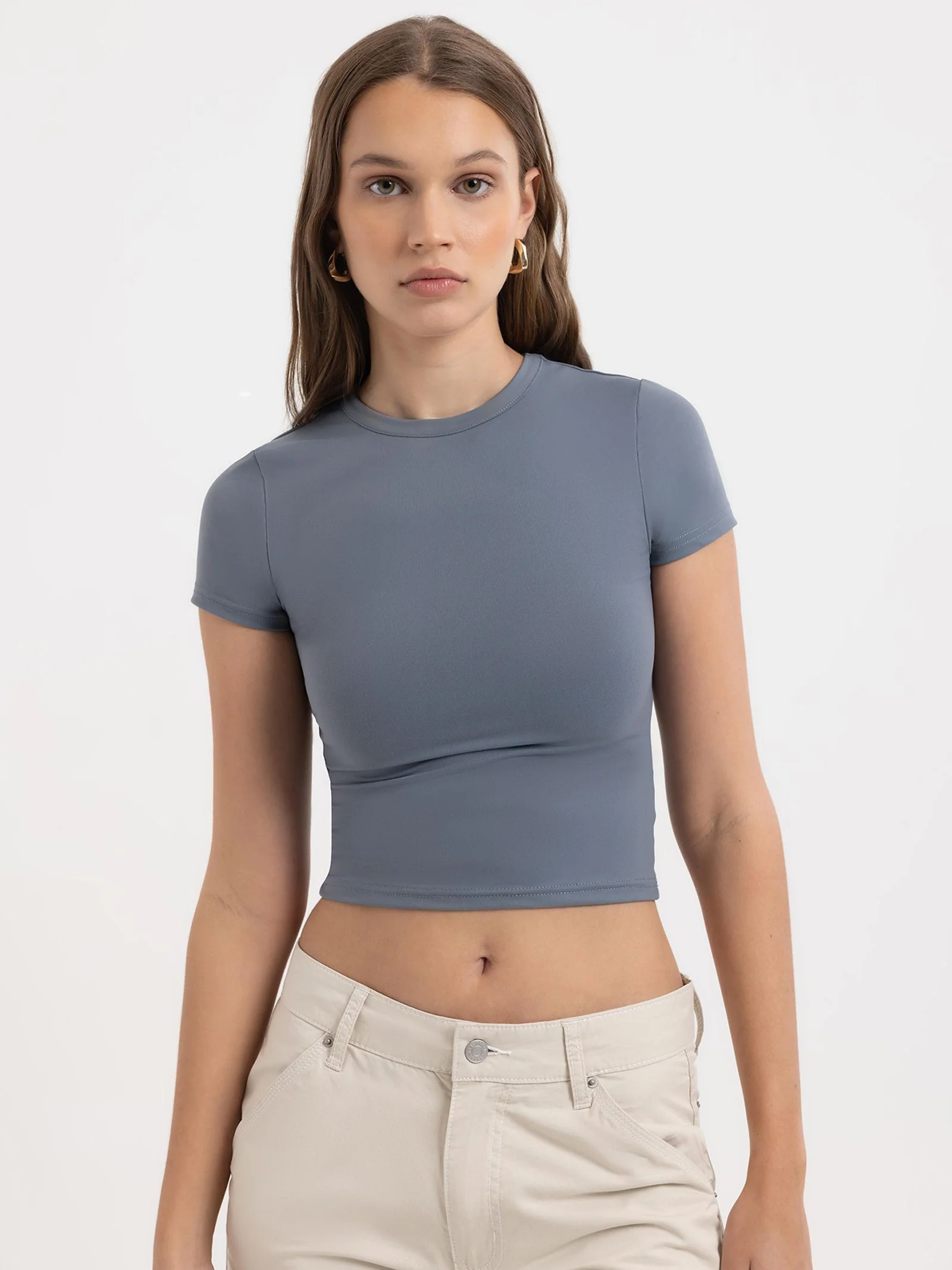 Mona Crew Neck T-Shirt - Image 2
