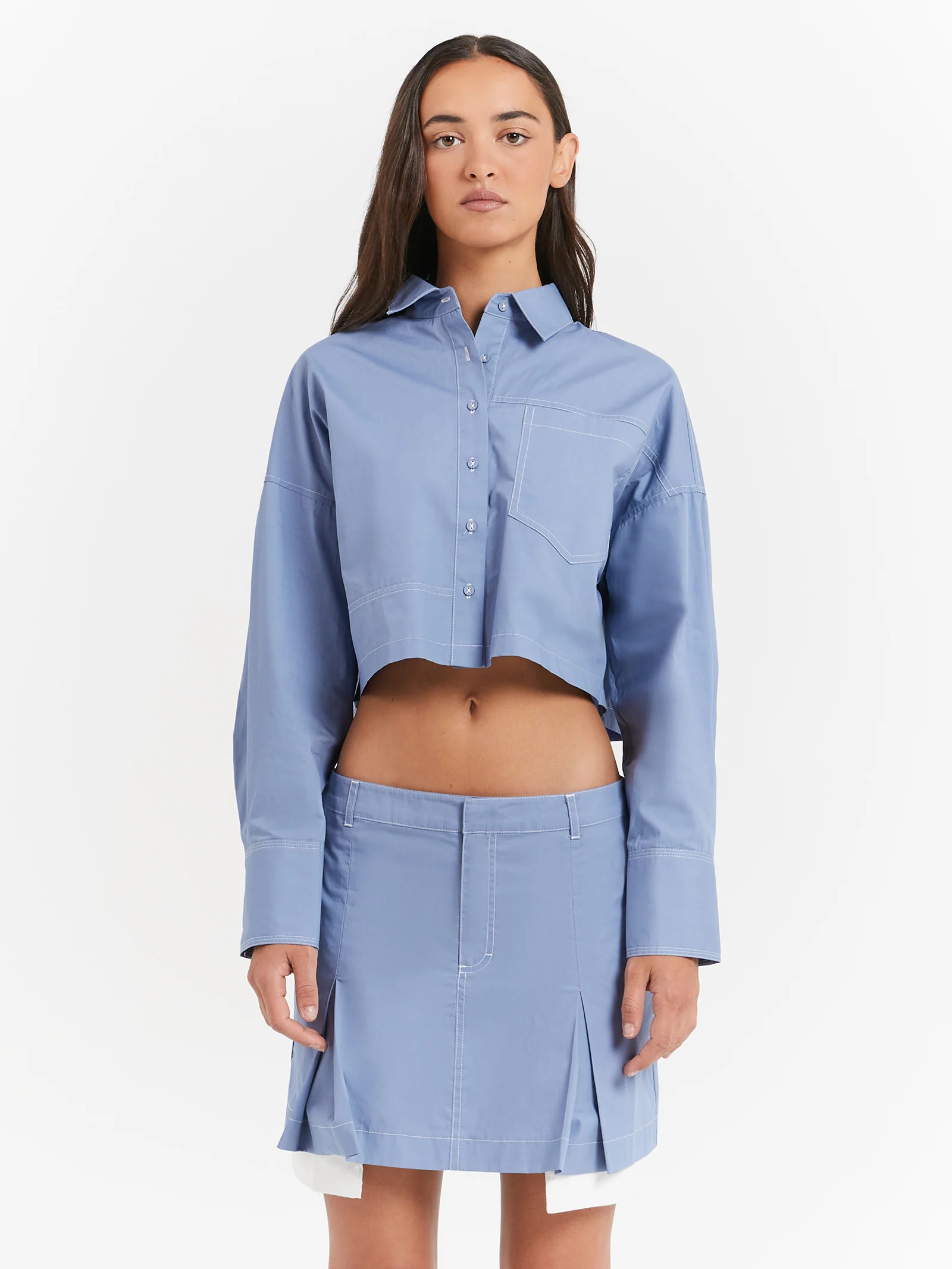 Monica Ultra Crop Shirt - Image 3