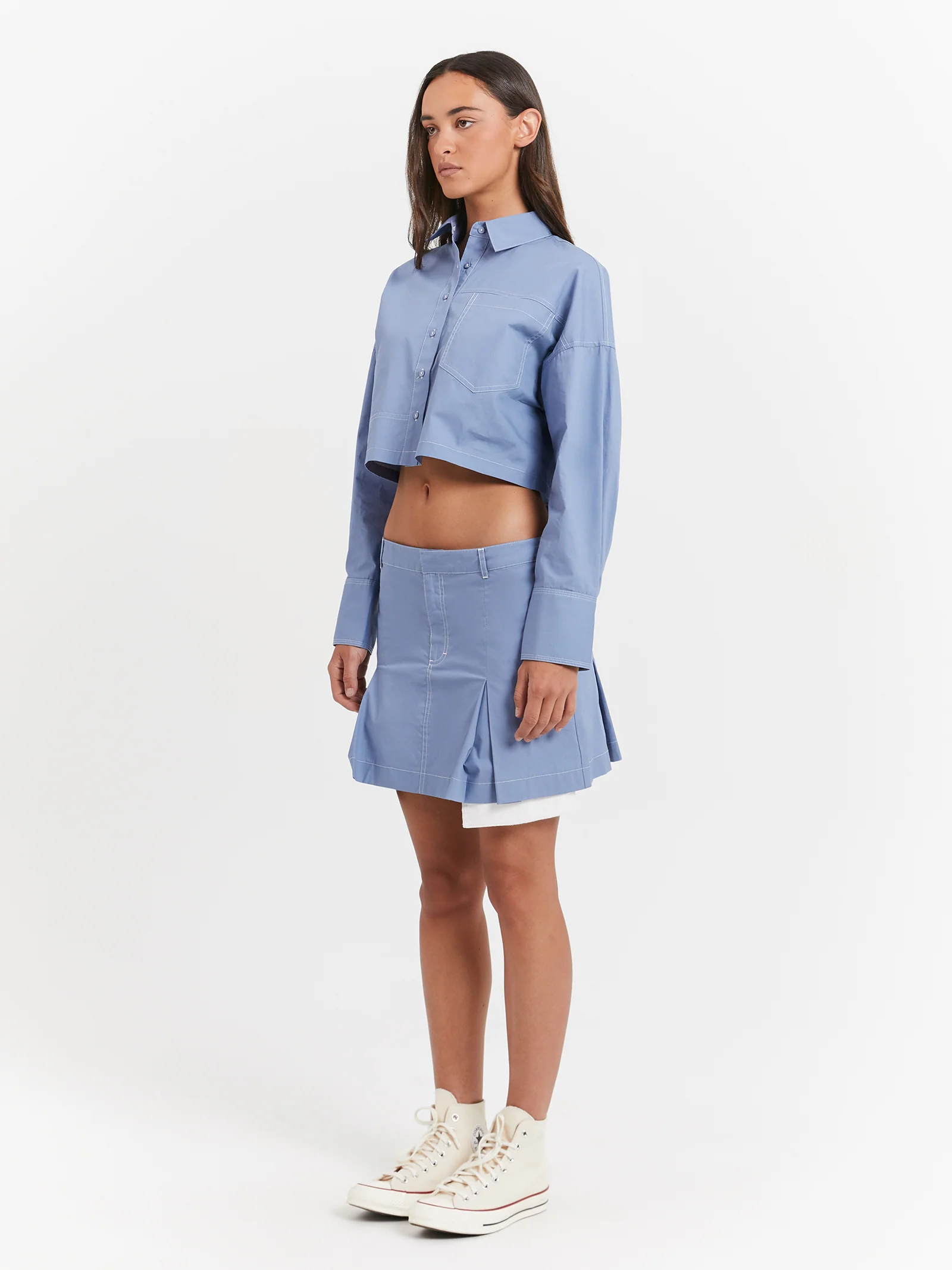 Monica Ultra Crop Shirt - Image 6