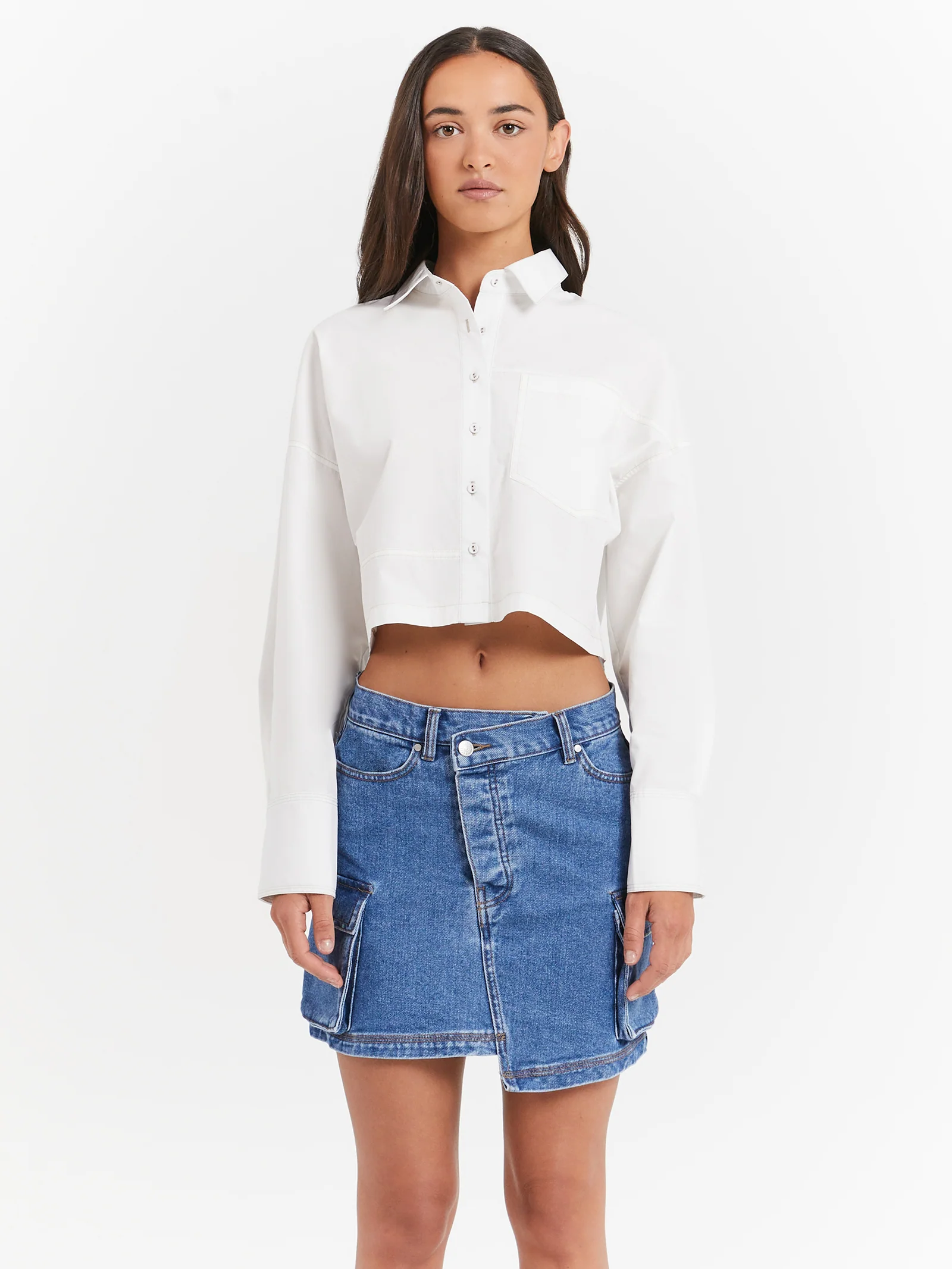 Monica Ultra Crop Shirt - Image 3