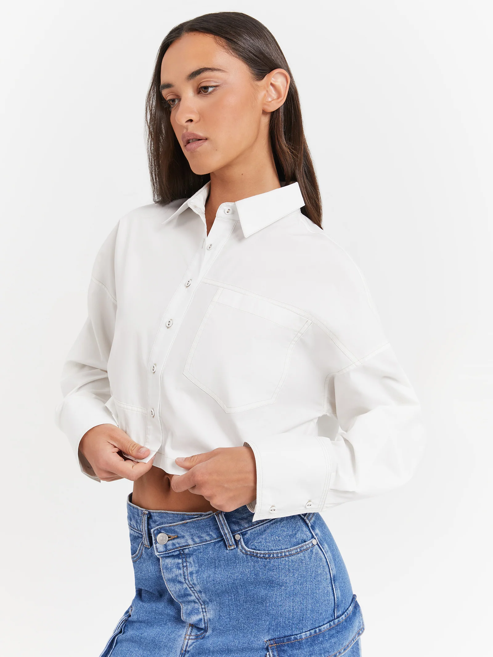 Monica Ultra Crop Shirt - Image 5