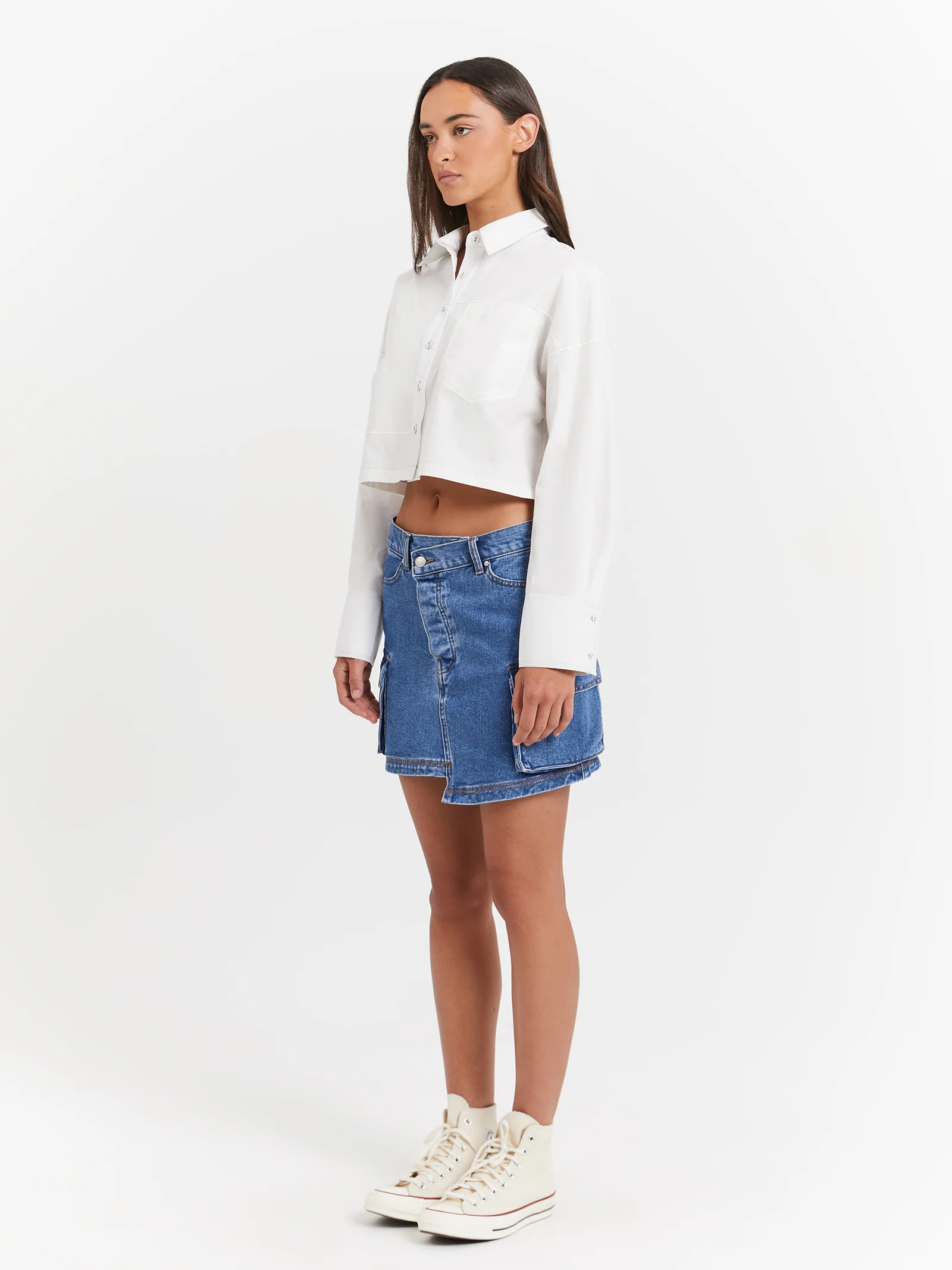 Monica Ultra Crop Shirt - Image 6