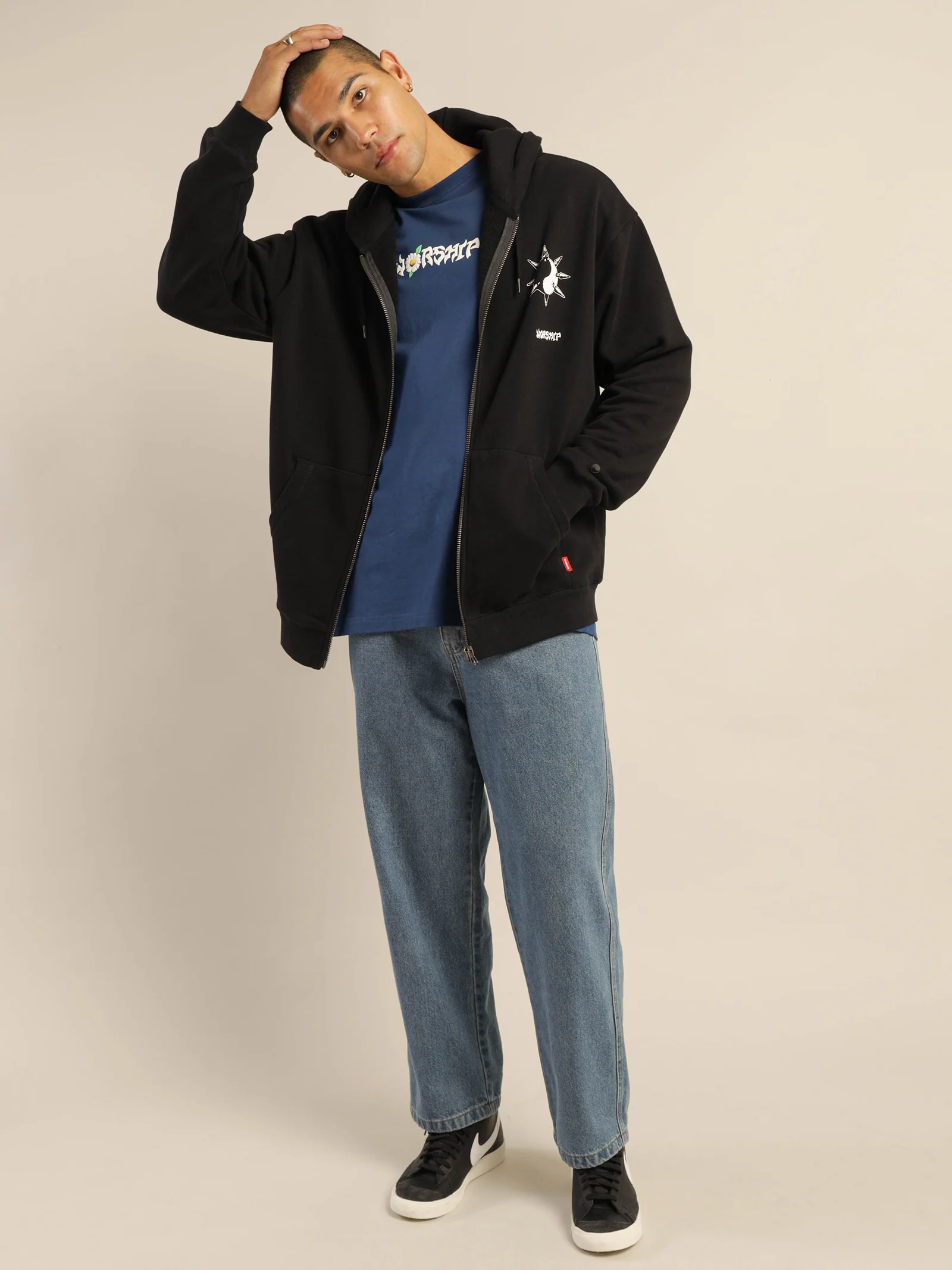 Morning Star Zip Hoodie - Image 3