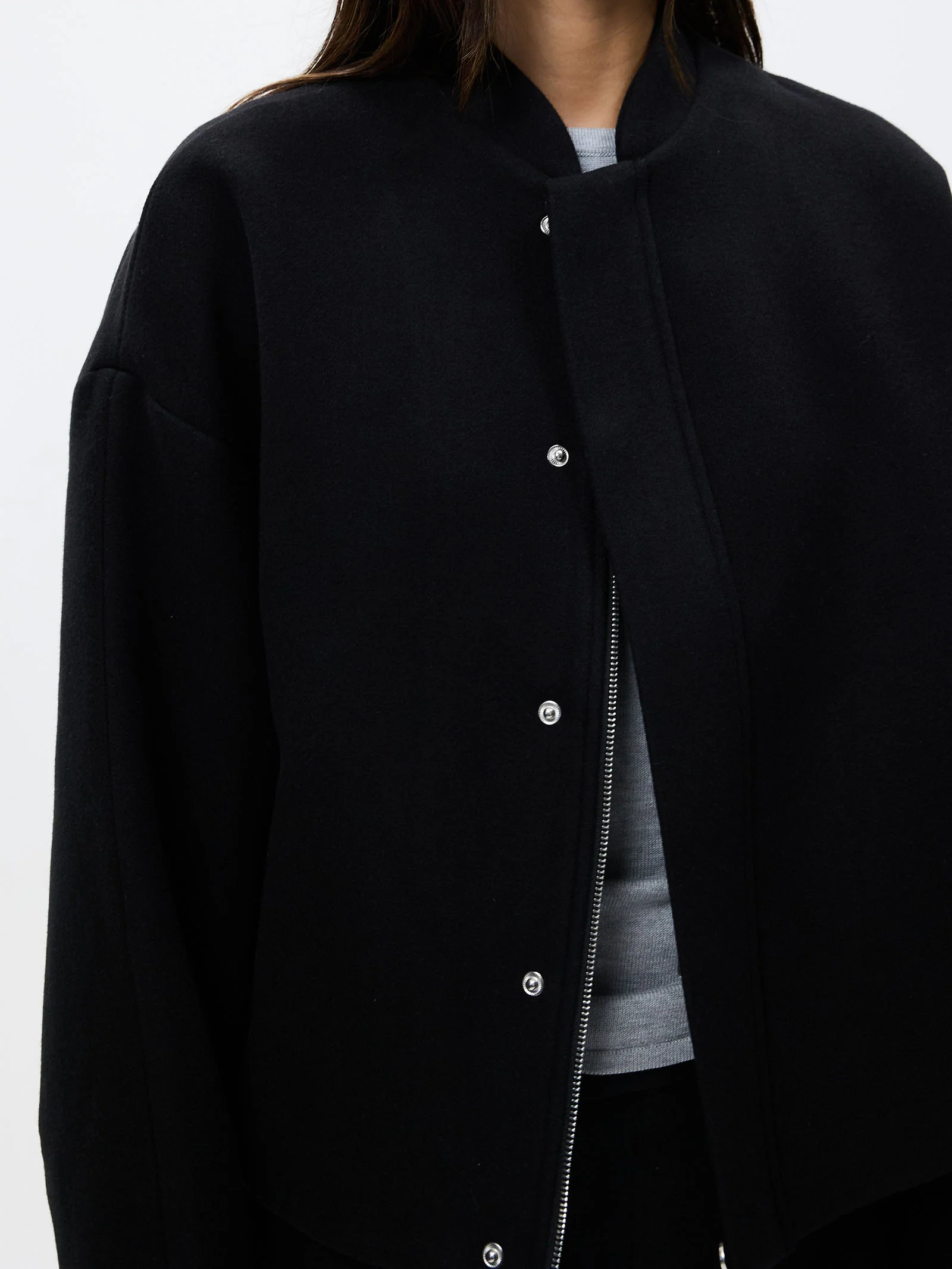 Cocoon Bomber Jacket - Image 3