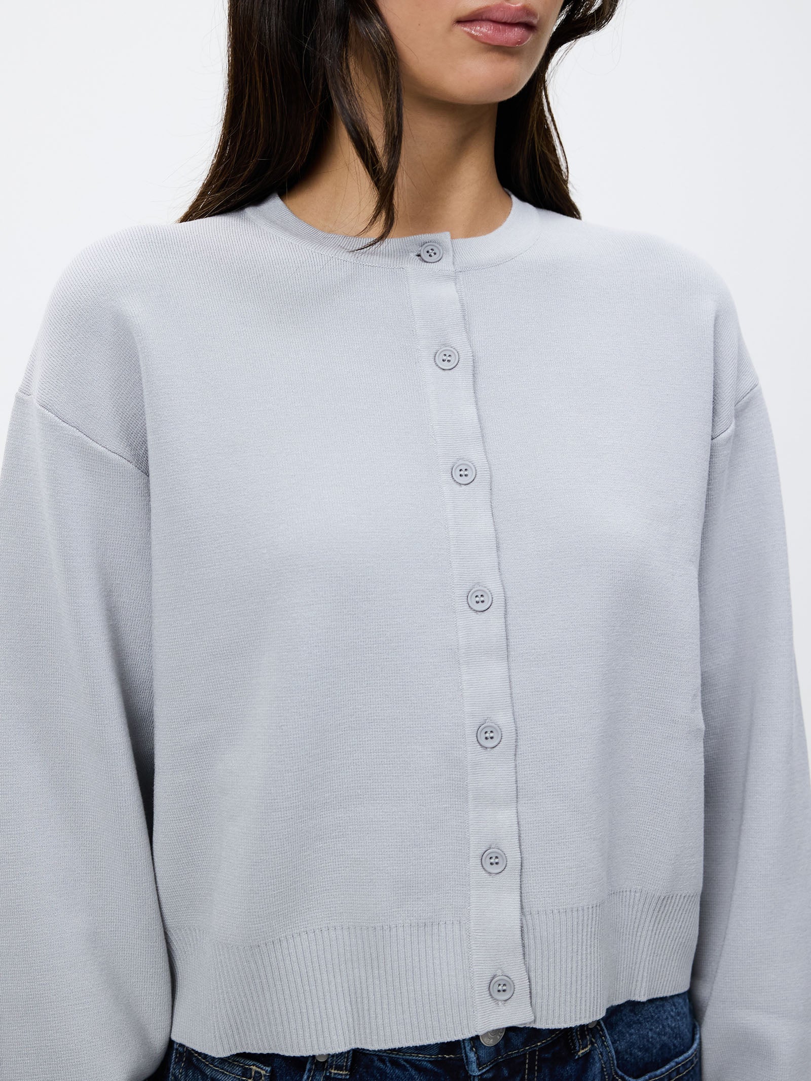 Cropped Cardigan - Image 3