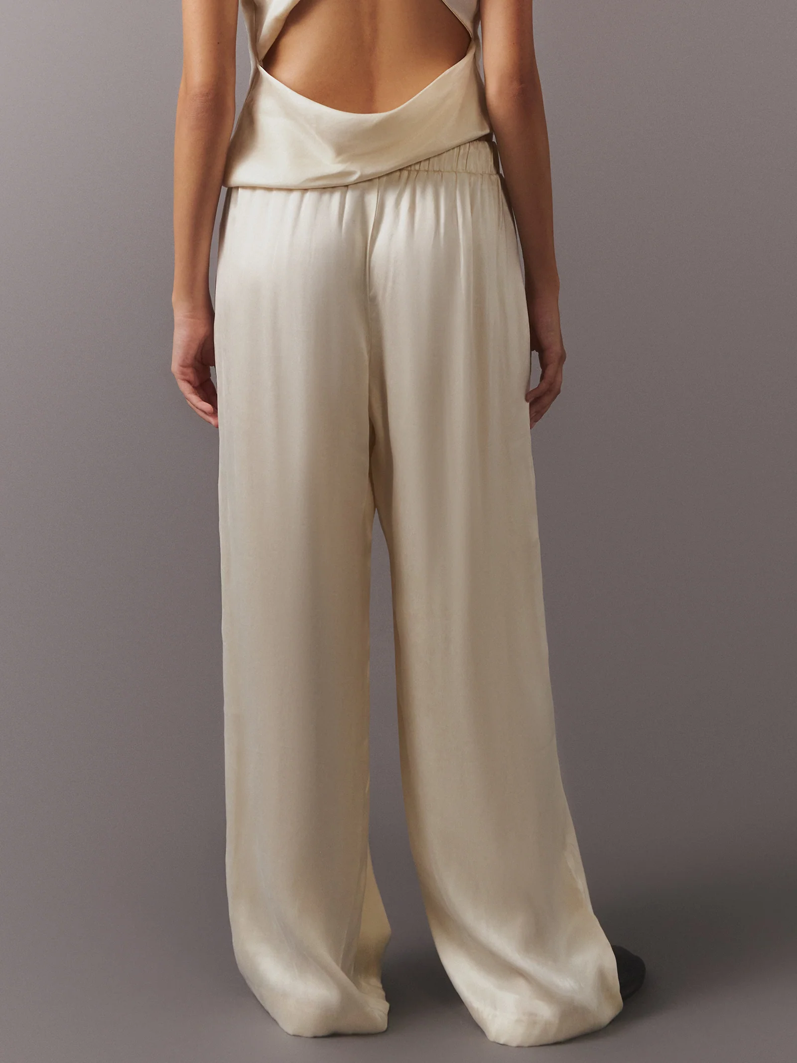 Cupro Drawstring Pant - Image 3