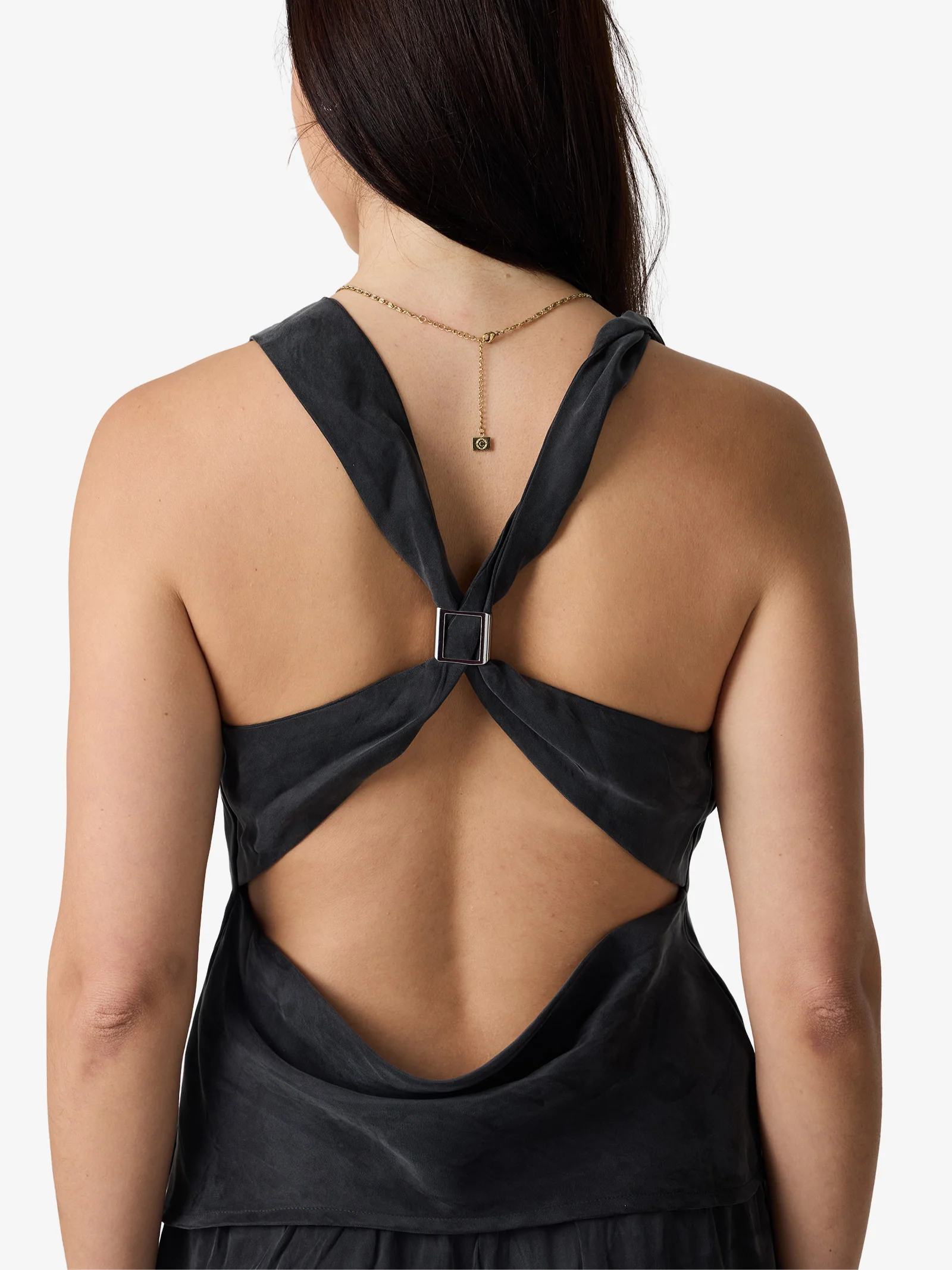 Embellished Cupro Top - Image 3