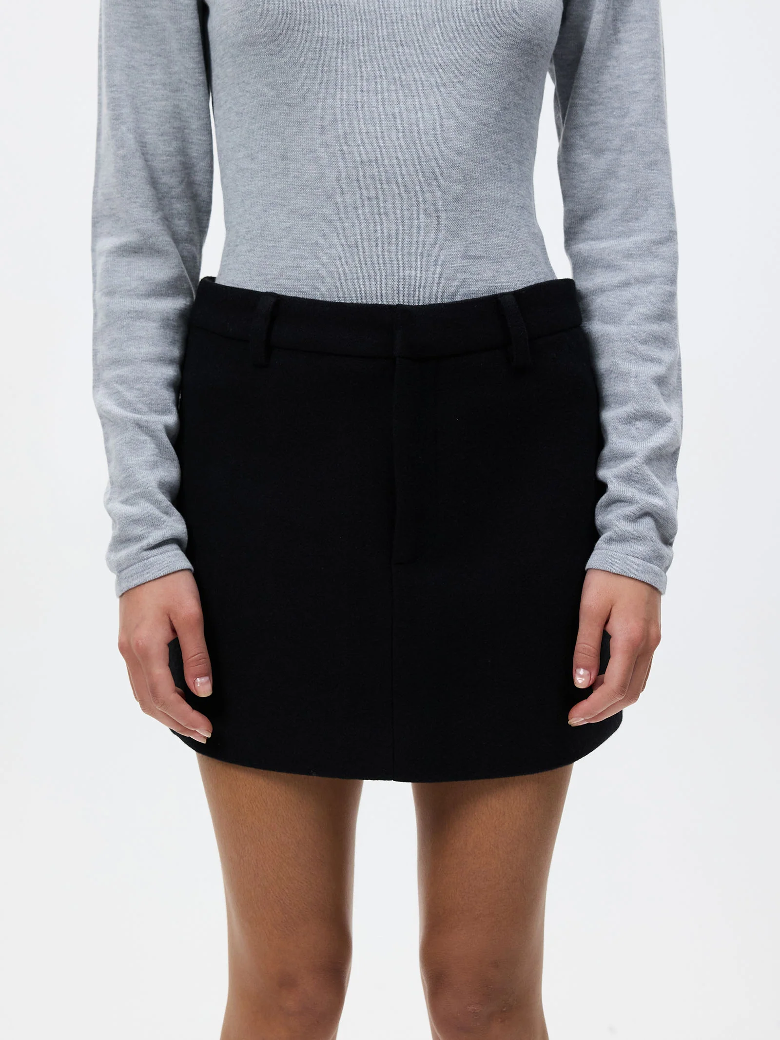 Fitted Mini Skirt - Image 3