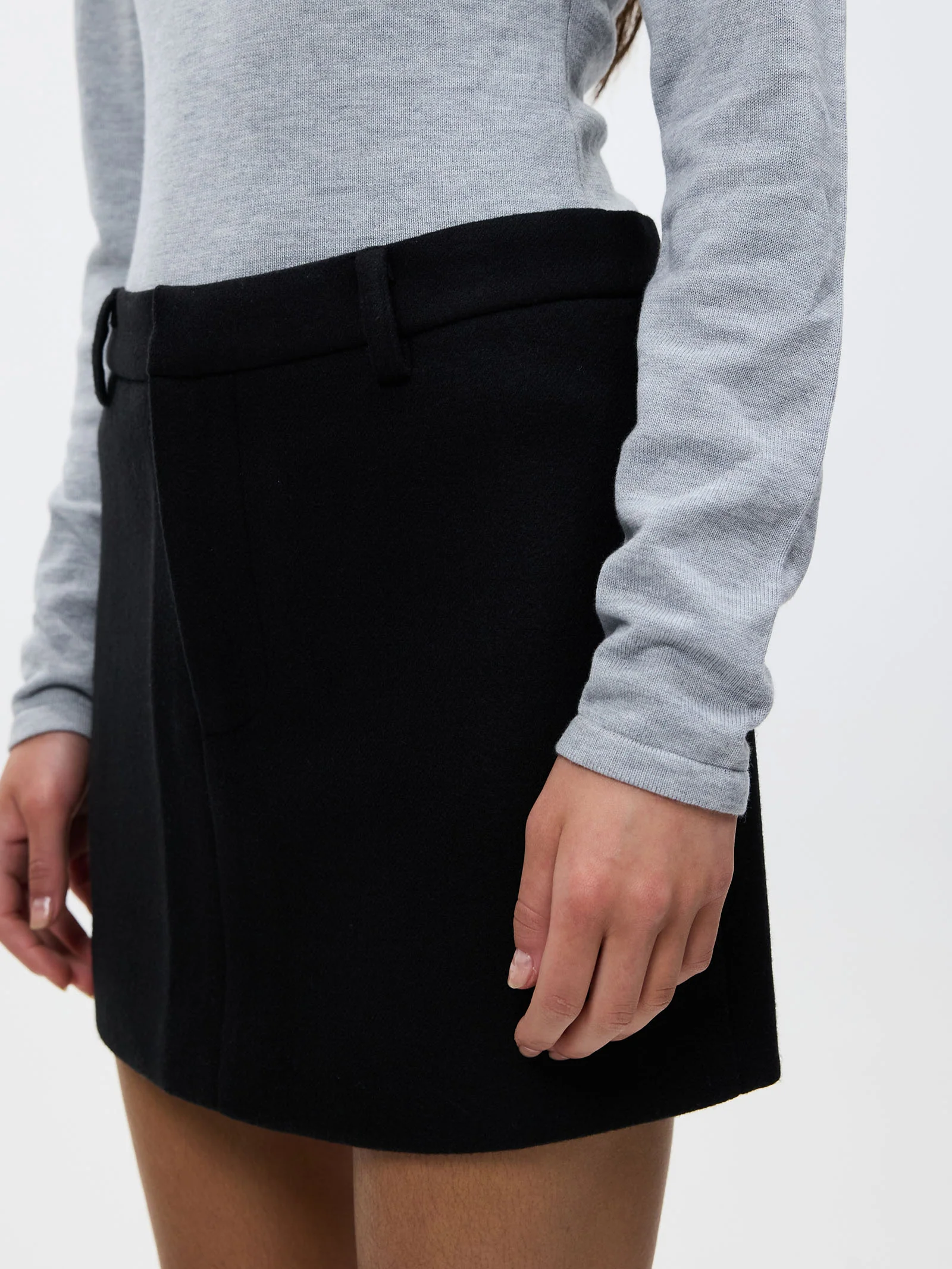 Fitted Mini Skirt - Image 4