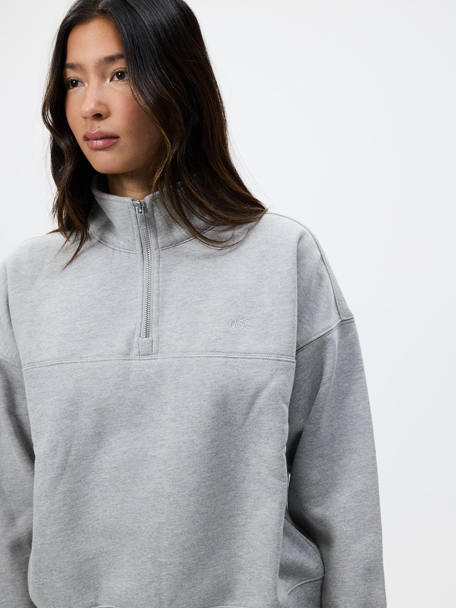 Half Zip Sweatshirt - Image 2