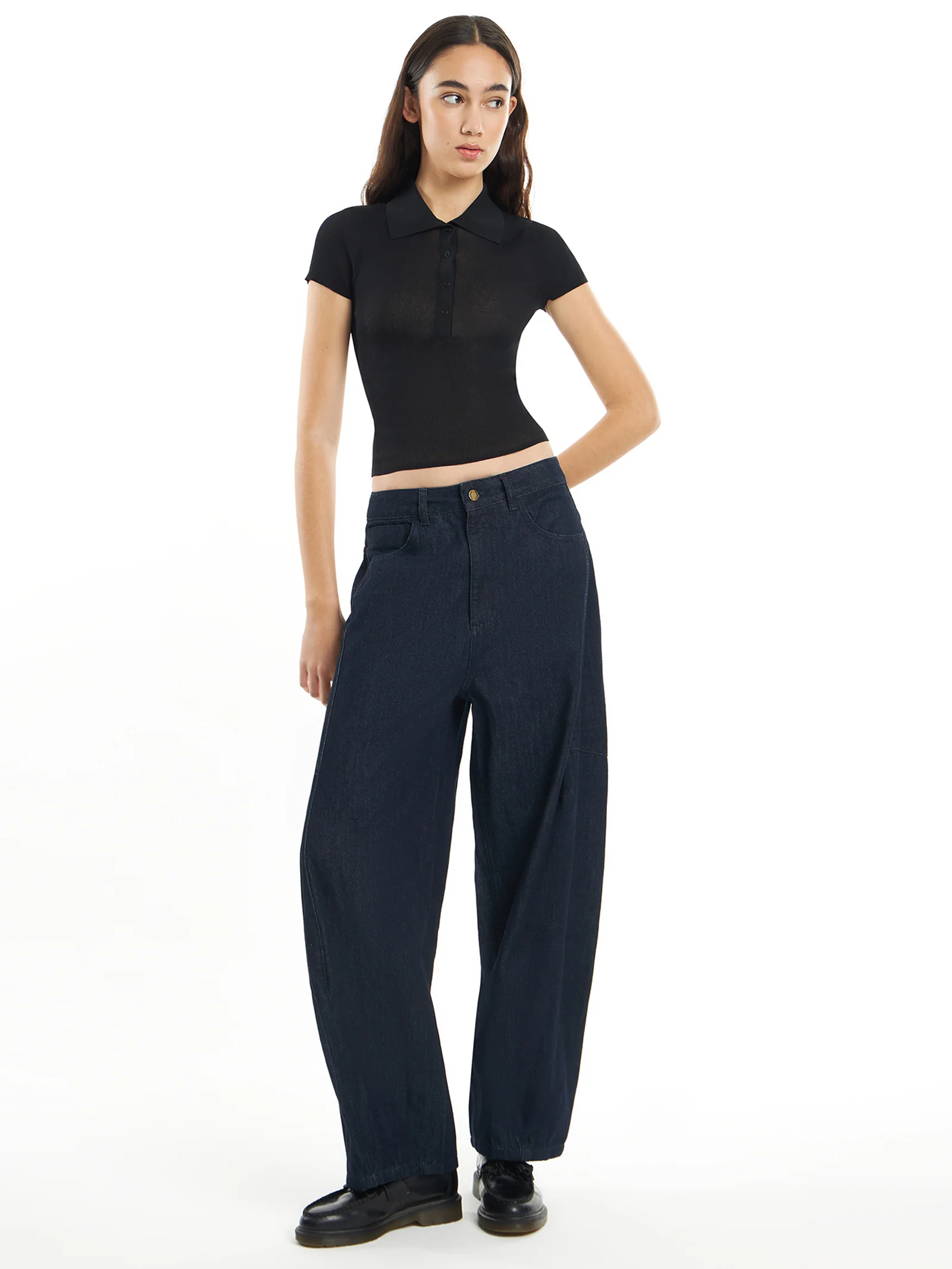 Mse Knit Polo Top - Image 4