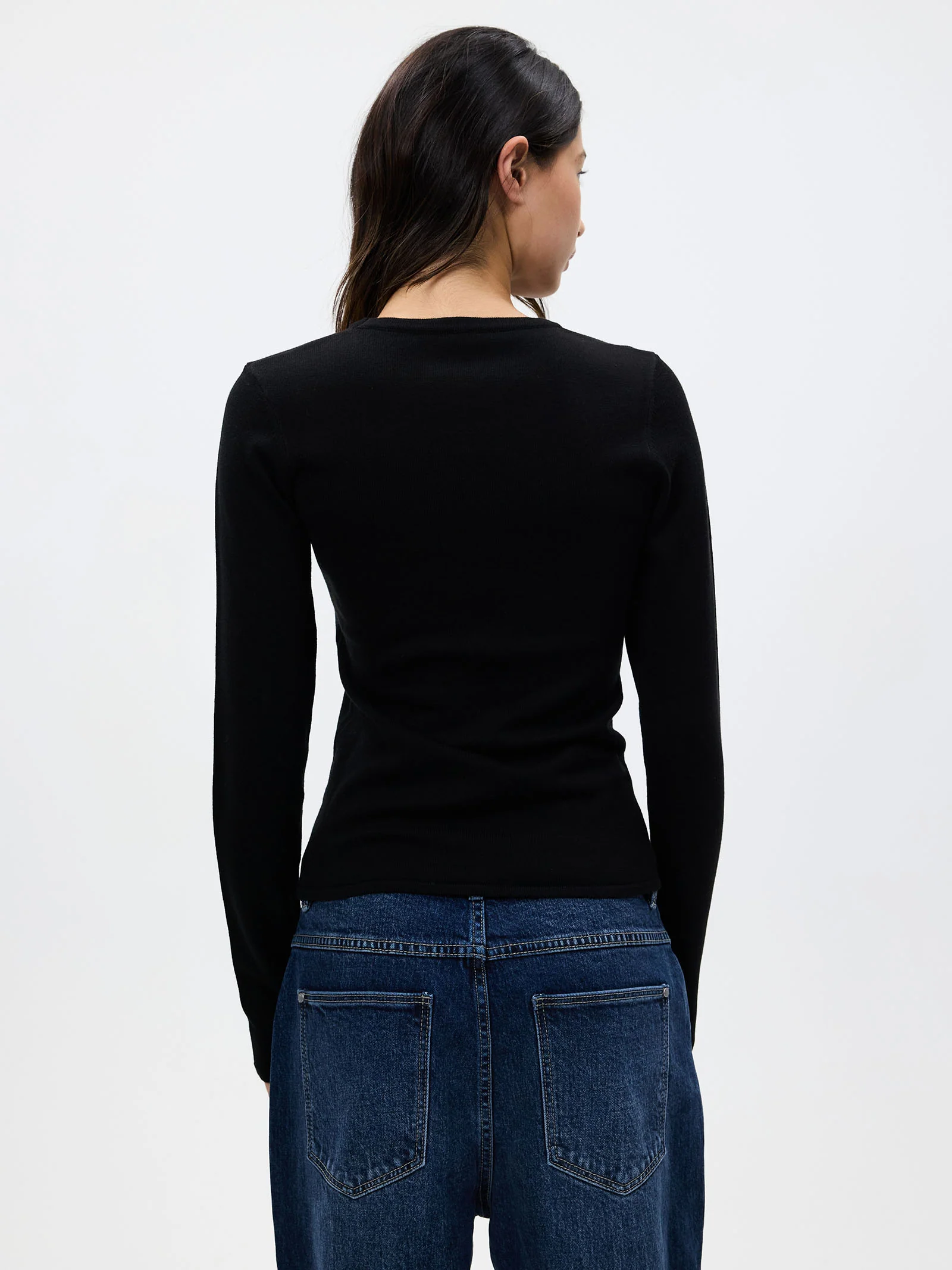 Long Sleeve Knit Top - Image 4