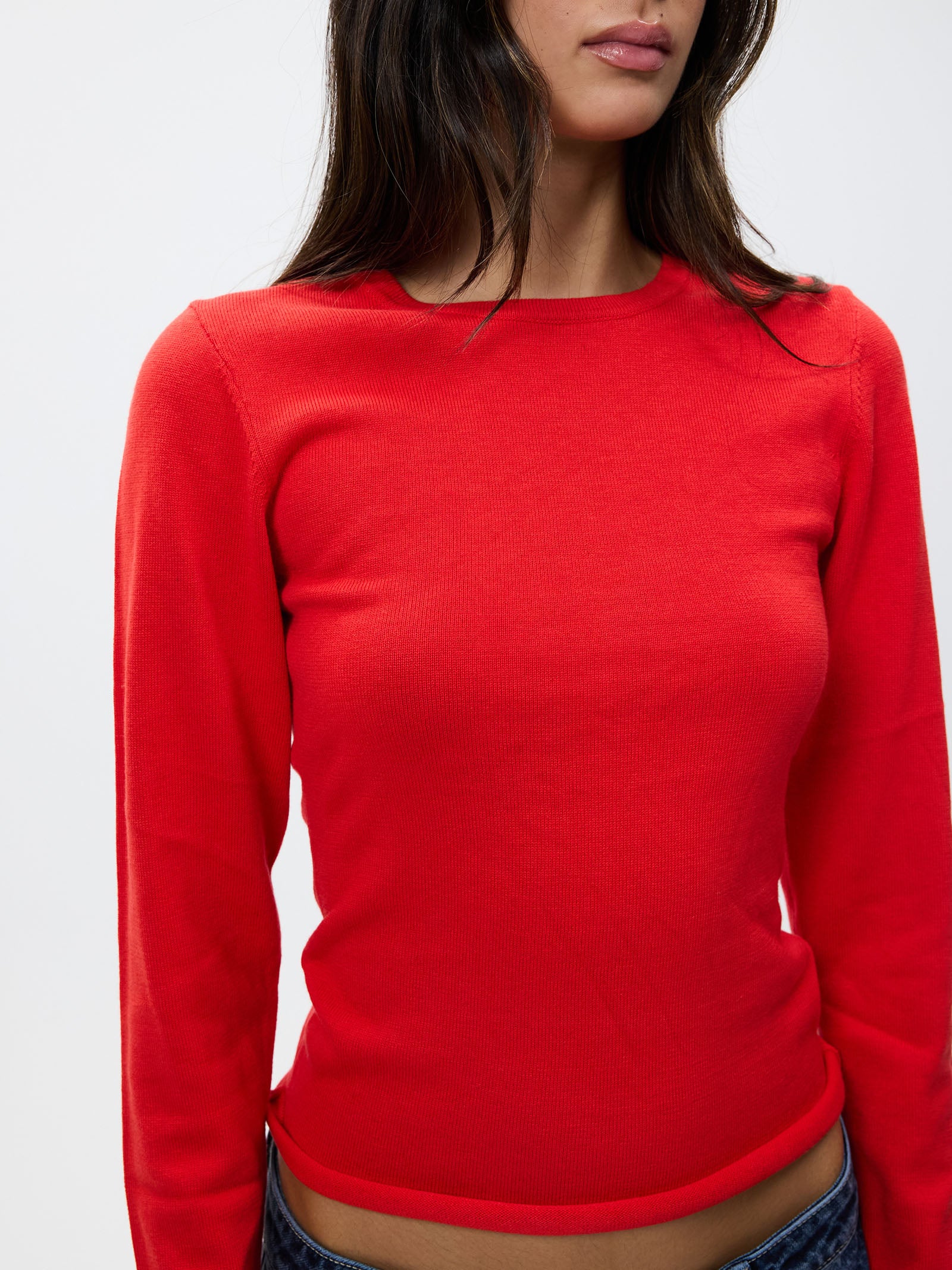 Long Sleeve Knit Top - Image 3
